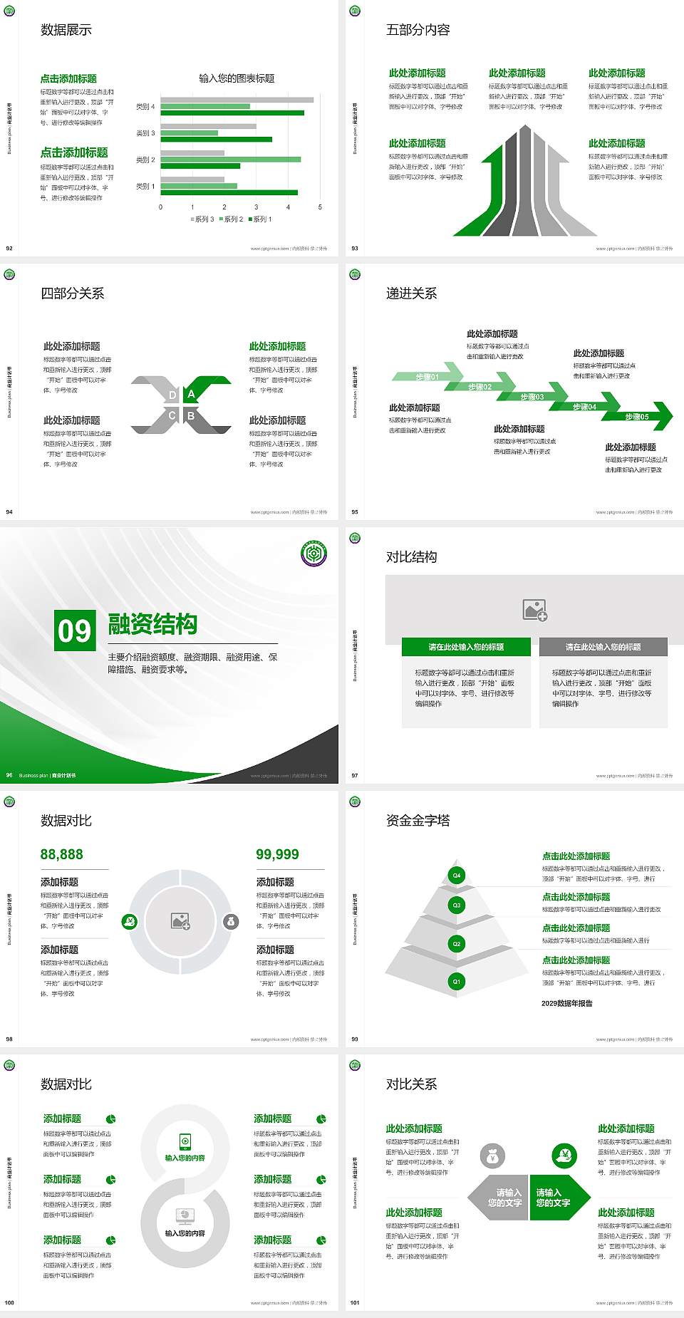 江西制造职业技术学院专用全国大学生互联网+创新创业大赛计划书/路演/网评PPT模板4:3格式幻灯片预览图11