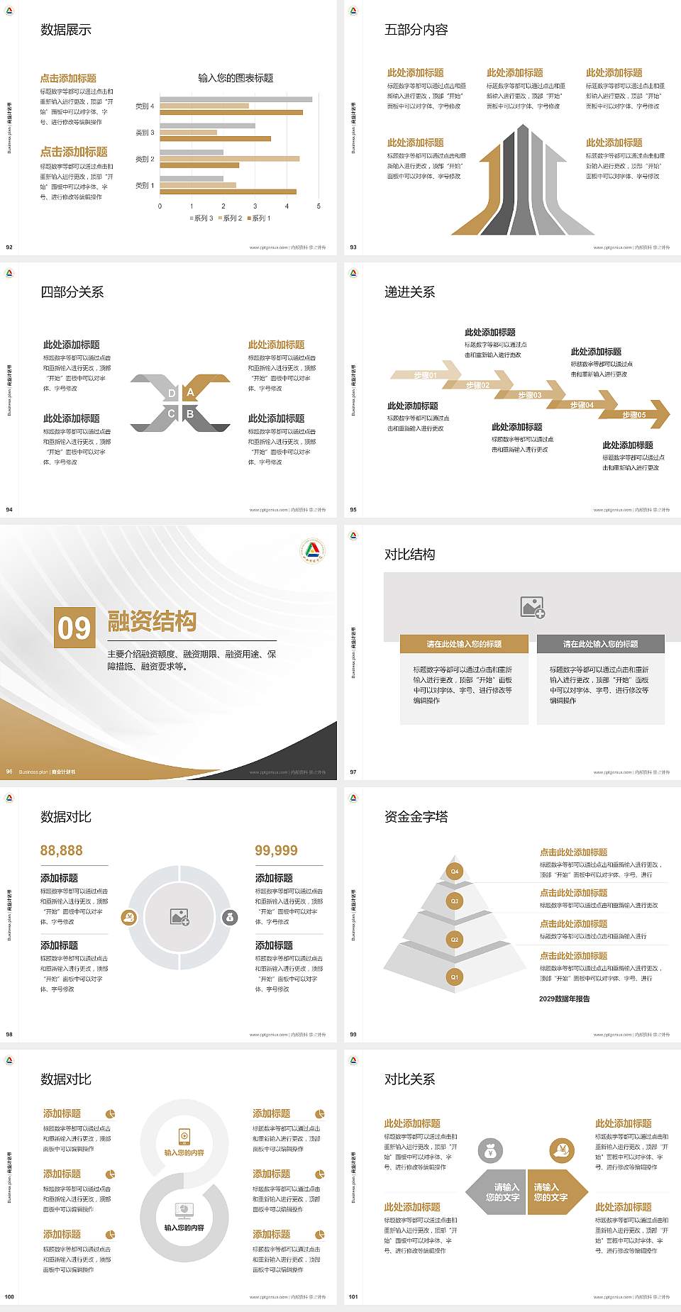 山西传媒学院专用全国大学生互联网+创新创业大赛计划书/路演/网评PPT模板4:3格式幻灯片预览图11