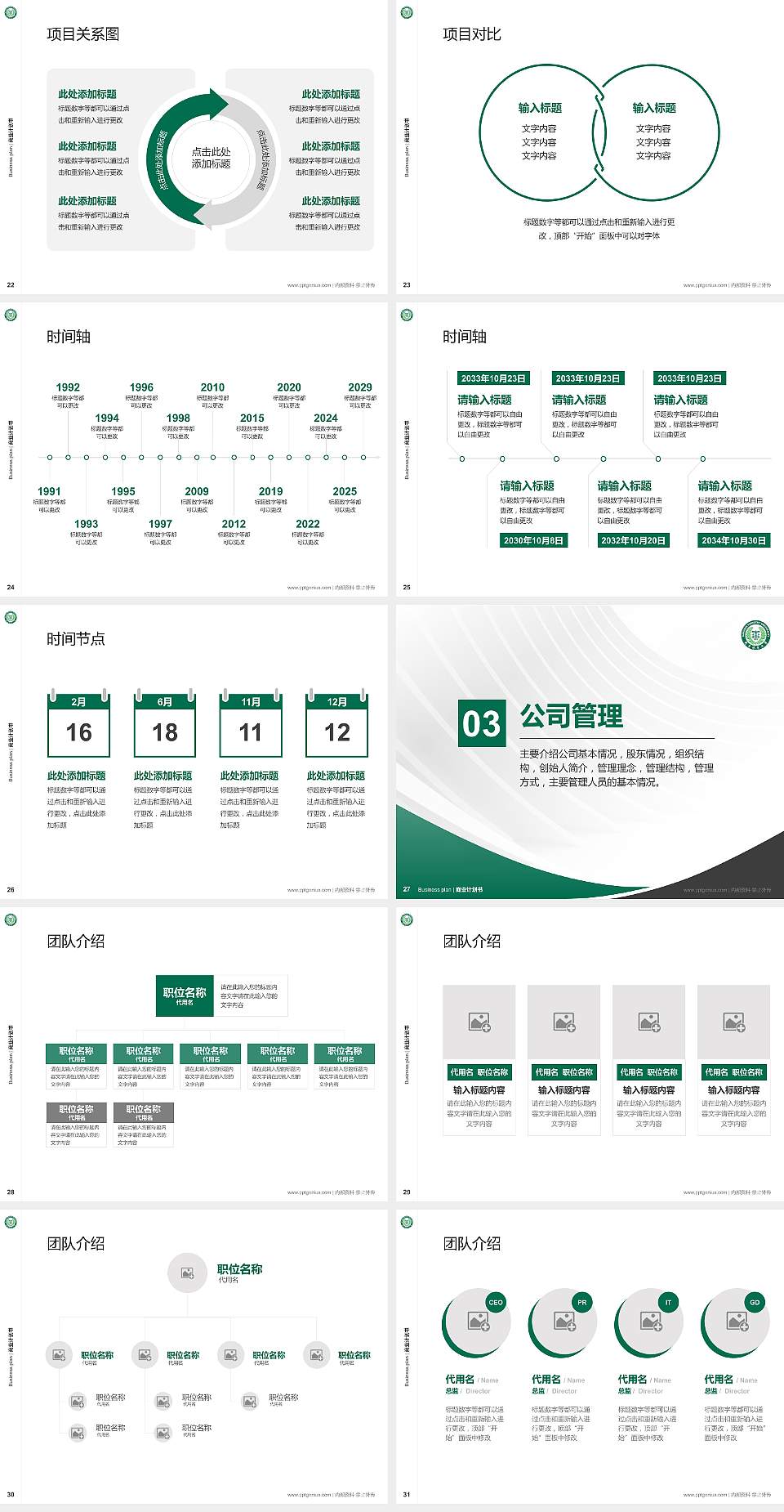 南京林业大学专用全国大学生互联网+创新创业大赛计划书/路演/网评PPT模板4:3格式幻灯片预览图4