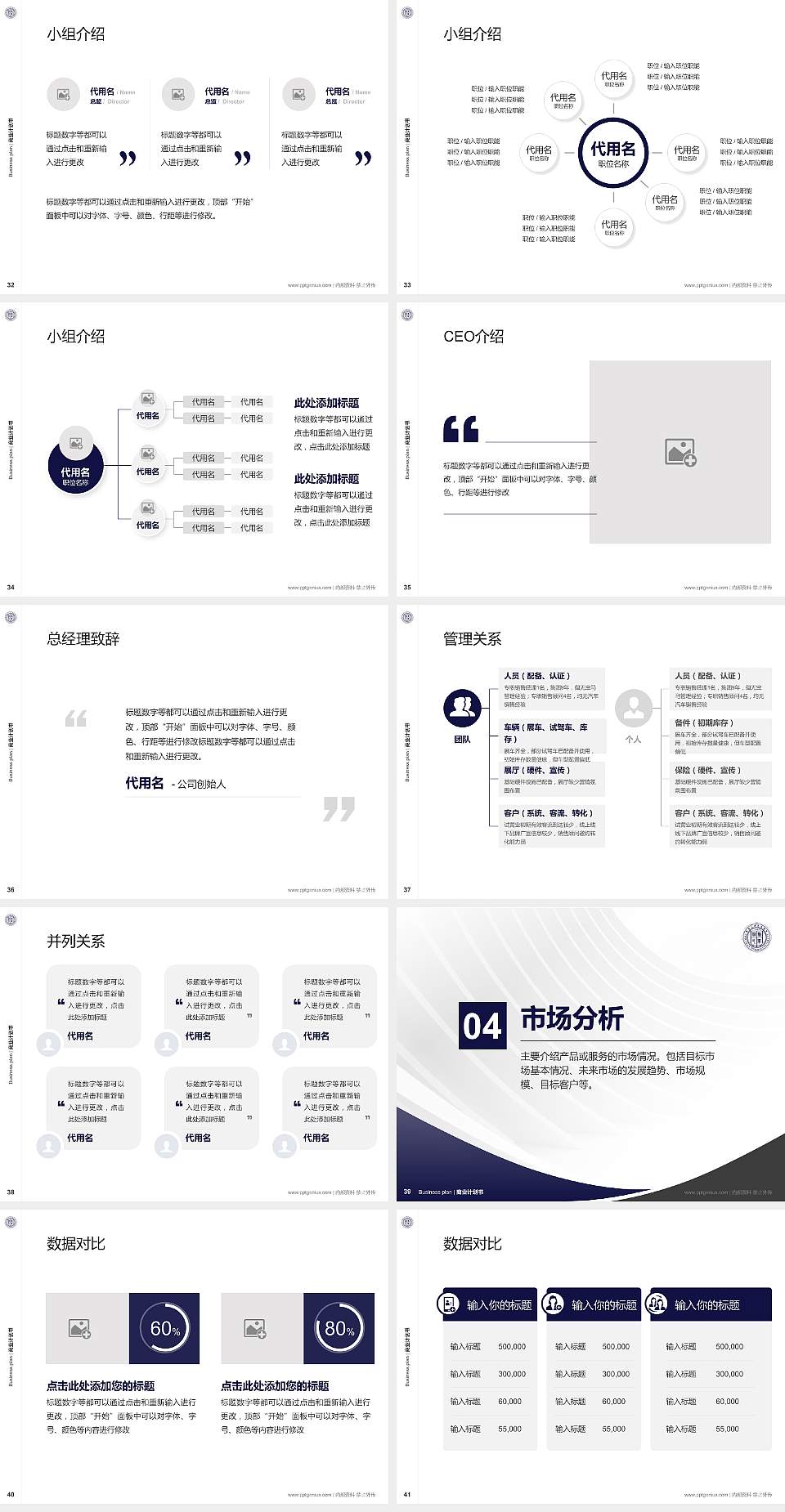 唐山师范学院专用全国大学生互联网+创新创业大赛计划书/路演/网评PPT模板4:3格式幻灯片预览图5