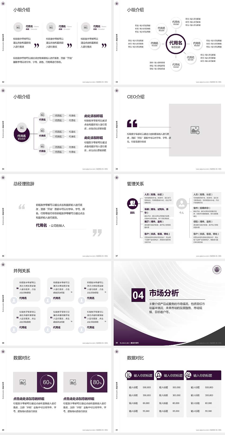 荆州理工职业学院专用全国大学生互联网+创新创业大赛计划书/路演/网评PPT模板4:3格式幻灯片预览图5