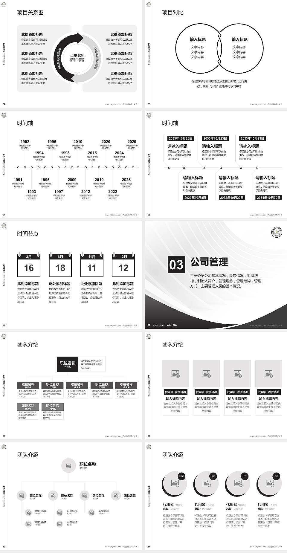 湖南科技工业职业技术学院专用全国大学生互联网+创新创业大赛计划书/路演/网评PPT模板4:3格式幻灯片预览图4