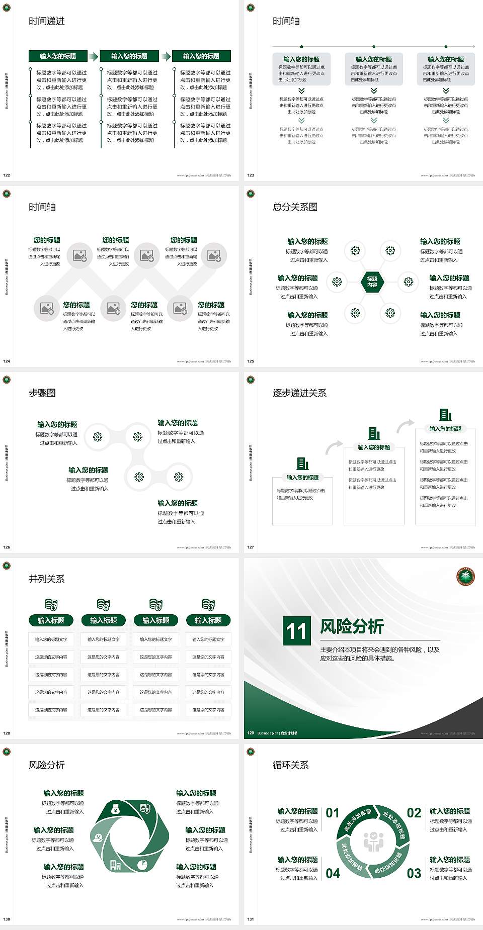 北京理工大学珠海学院专用全国大学生互联网+创新创业大赛计划书/路演/网评PPT模板4:3格式幻灯片预览图14