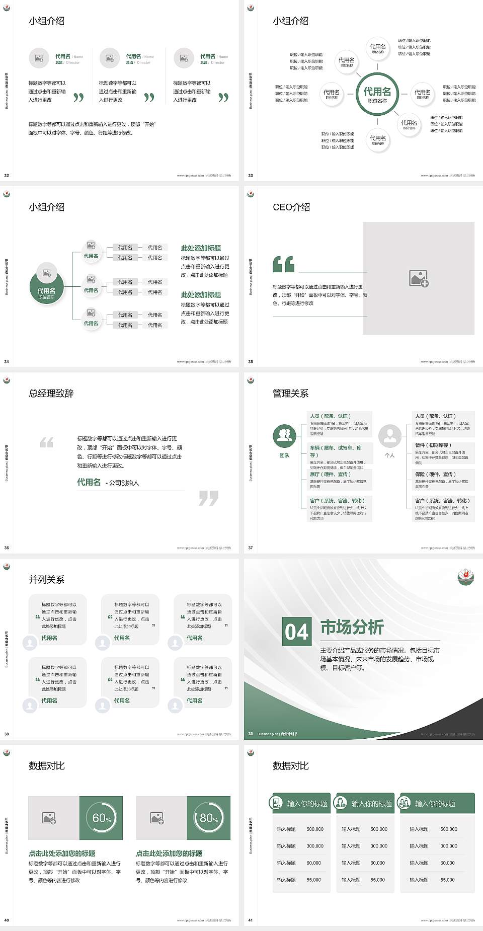 沧州幼儿师范高等专科学校专用全国大学生互联网+创新创业大赛计划书/路演/网评PPT模板4:3格式幻灯片预览图5