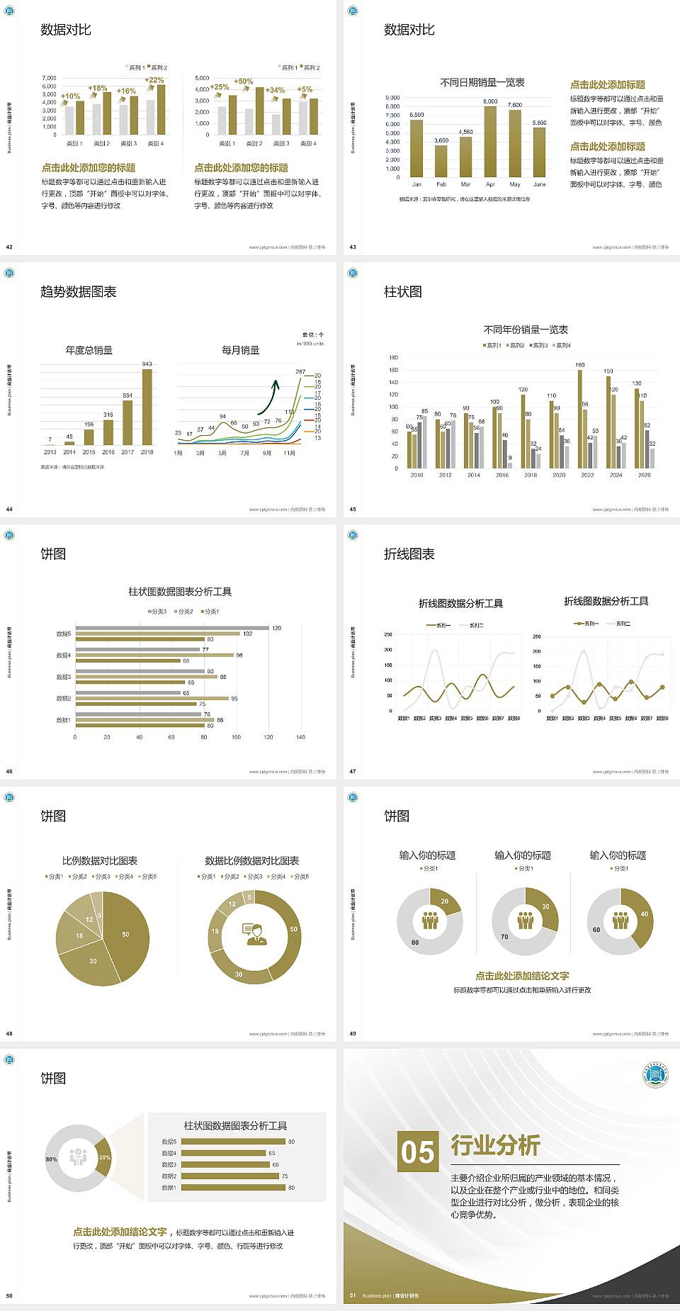 河南医学高等专科学校专用全国大学生互联网+创新创业大赛计划书/路演/网评PPT模板4:3格式幻灯片预览图6