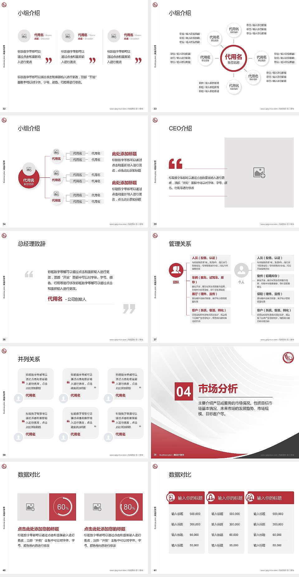 怀化学院专用全国大学生互联网+创新创业大赛计划书/路演/网评PPT模板4:3格式幻灯片预览图5