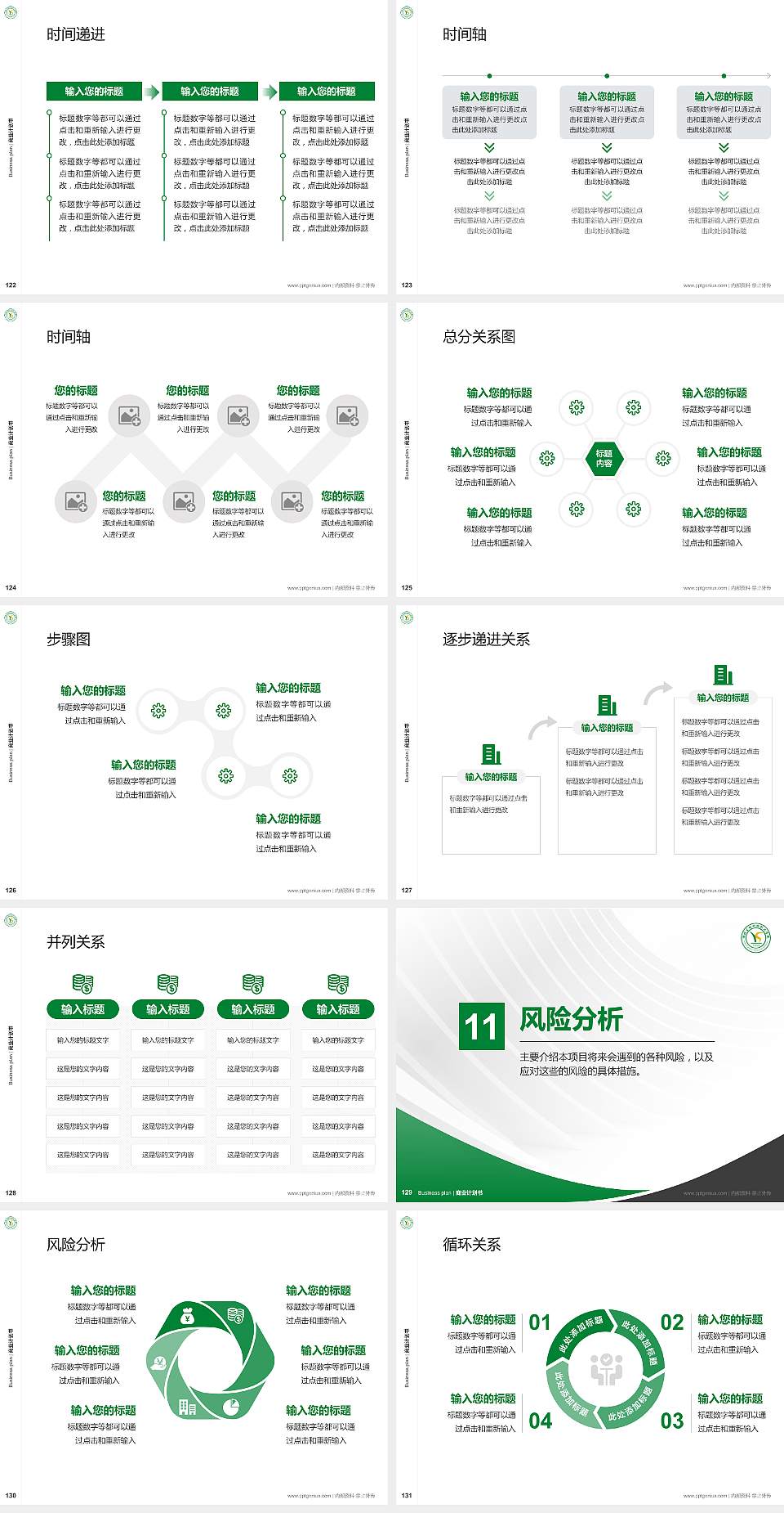 湖北生物科技职业学院专用全国大学生互联网+创新创业大赛计划书/路演/网评PPT模板4:3格式幻灯片预览图14