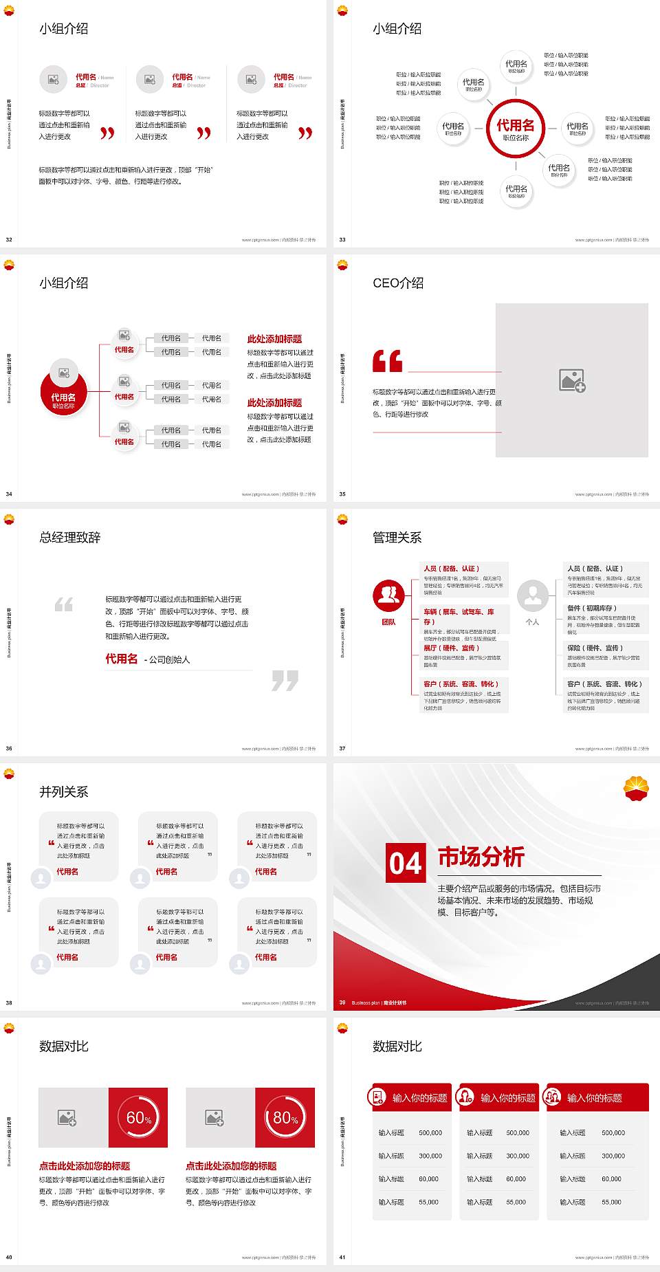 河北石油职业技术学院专用全国大学生互联网+创新创业大赛计划书/路演/网评PPT模板4:3格式幻灯片预览图5