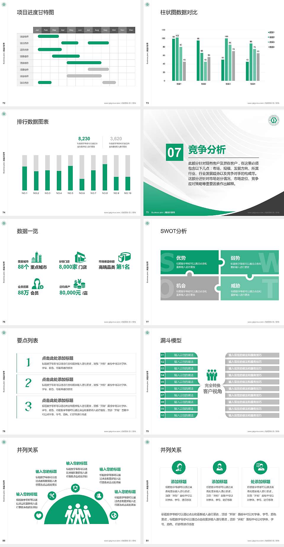 太原幼儿师范高等专科学校专用全国大学生互联网+创新创业大赛计划书/路演/网评PPT模板4:3格式幻灯片预览图9