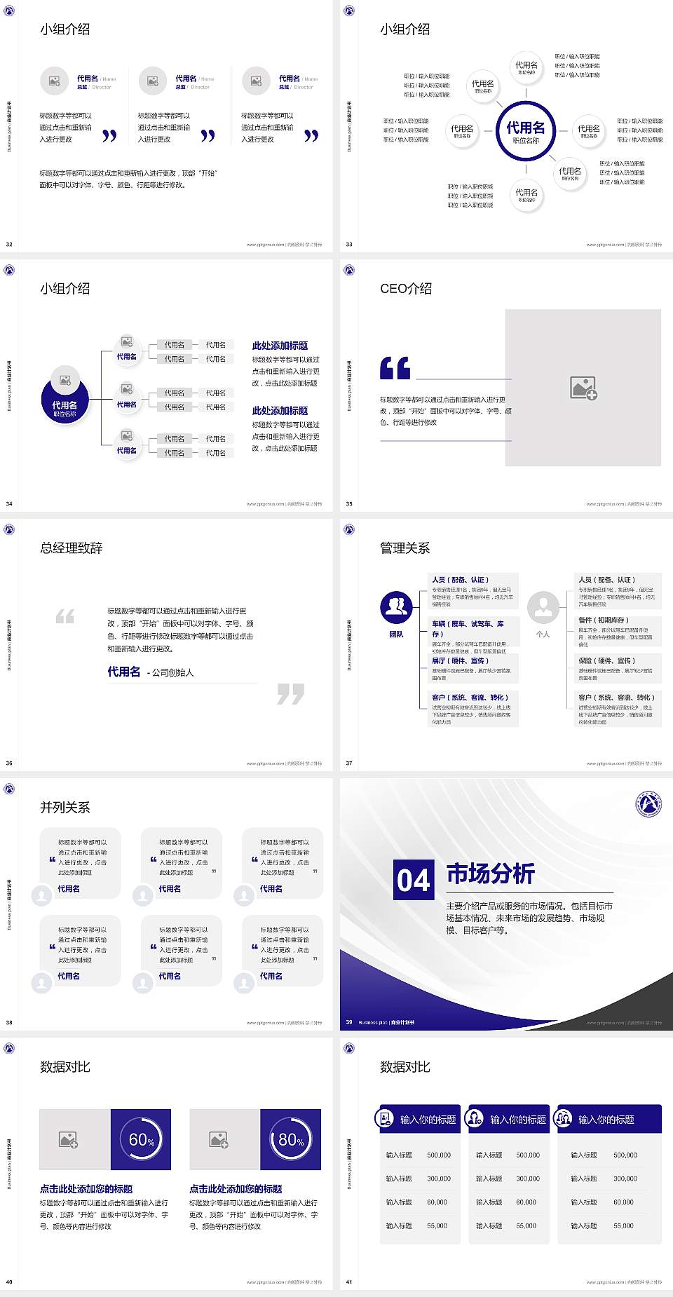 安阳职业技术学院专用全国大学生互联网+创新创业大赛计划书/路演/网评PPT模板4:3格式幻灯片预览图5