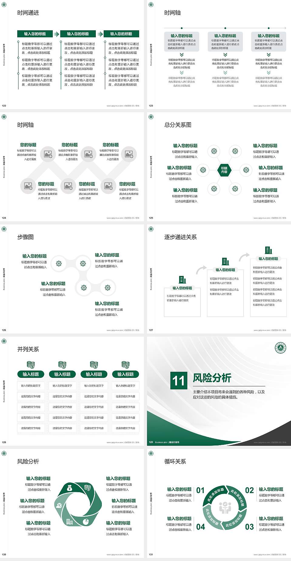 江西现代职业技术学院专用全国大学生互联网+创新创业大赛计划书/路演/网评PPT模板4:3格式幻灯片预览图14