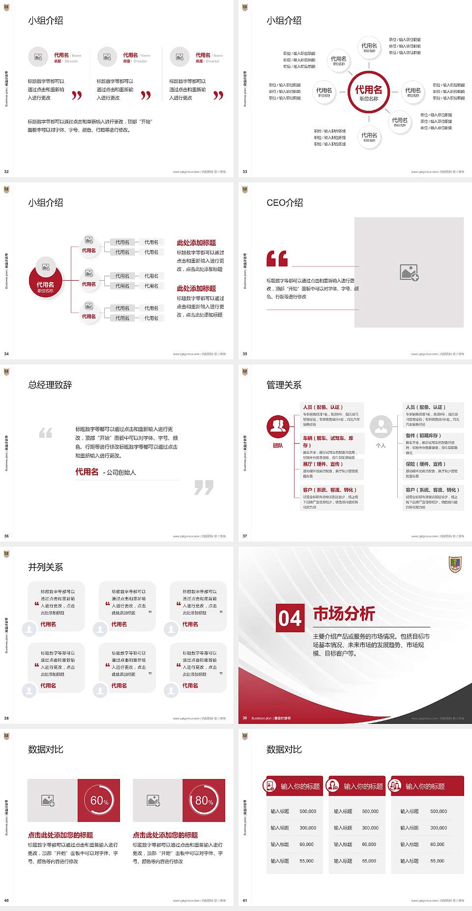 南京医科大学康达学院专用全国大学生互联网+创新创业大赛计划书/路演/网评PPT模板4:3格式幻灯片预览图5