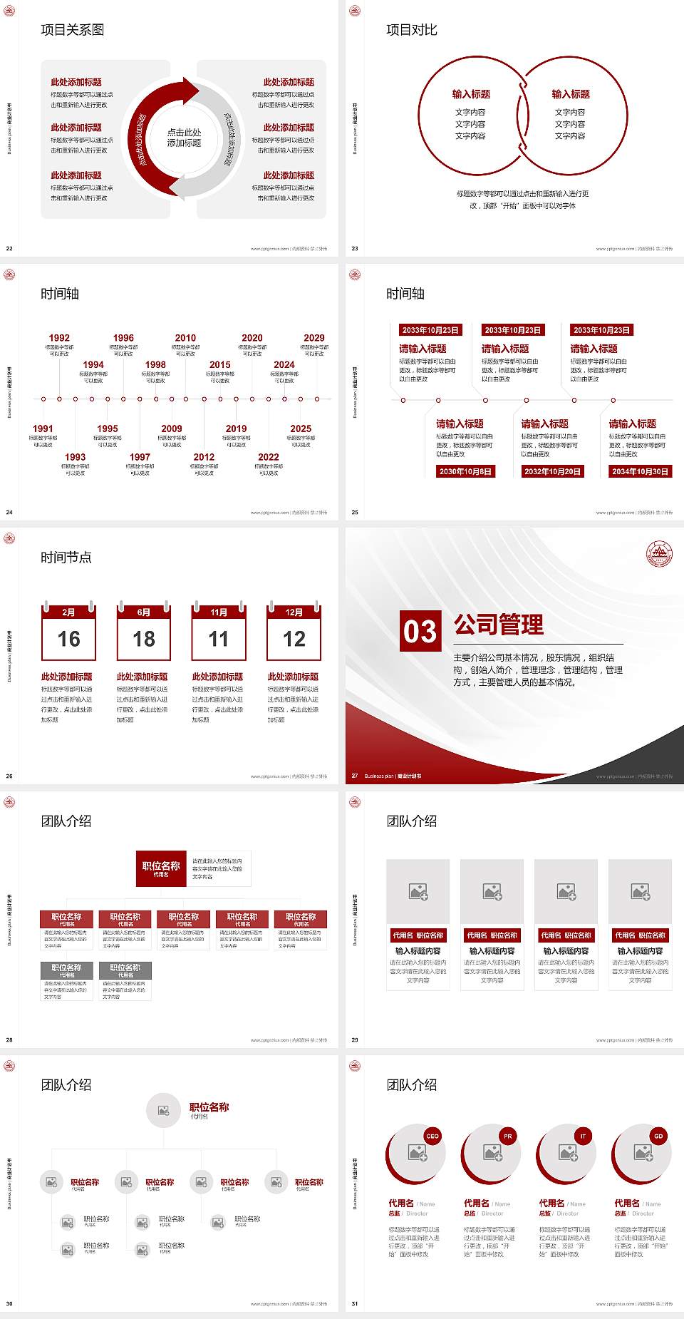 山东大学（威海）专用全国大学生互联网+创新创业大赛计划书/路演/网评PPT模板4:3格式幻灯片预览图4