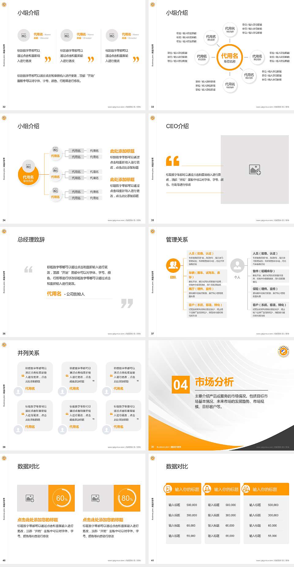 重庆财经职业学院专用全国大学生互联网+创新创业大赛计划书/路演/网评PPT模板4:3格式幻灯片预览图5