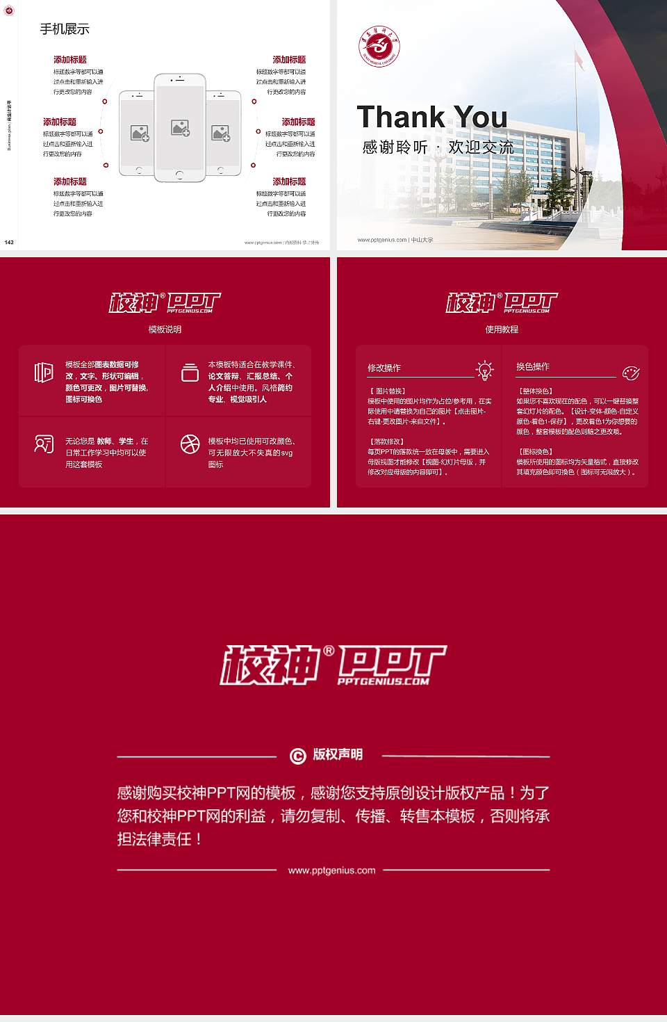 遵义医科大学专用全国大学生互联网+创新创业大赛计划书/路演/网评PPT模板4:3格式幻灯片预览图16