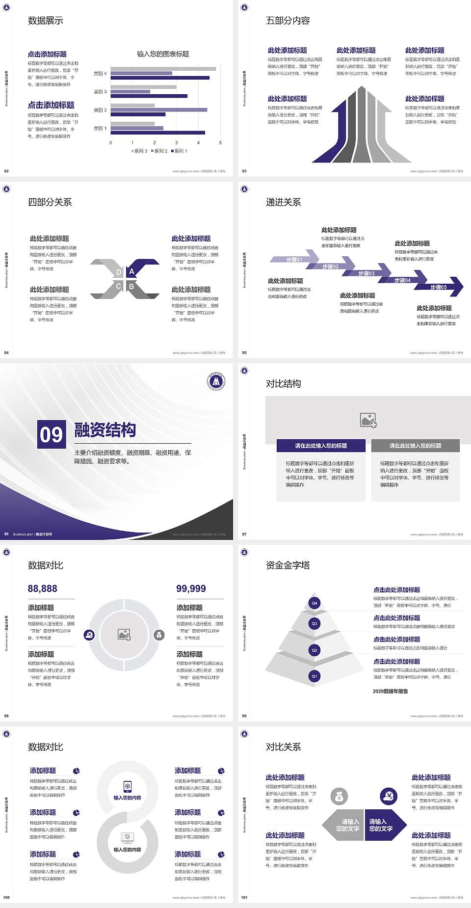 重庆传媒职业学院专用全国大学生互联网+创新创业大赛计划书/路演/网评PPT模板4:3格式幻灯片预览图11