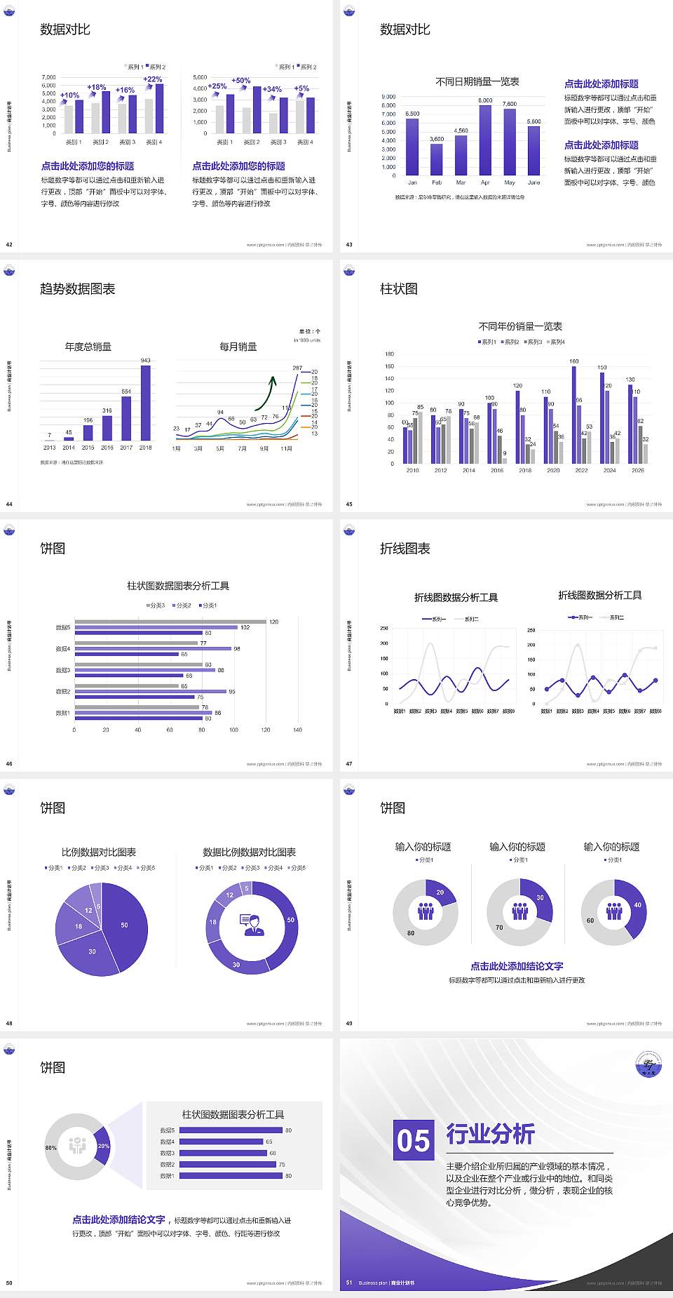 哈尔滨工程技术职业学院专用全国大学生互联网+创新创业大赛计划书/路演/网评PPT模板4:3格式幻灯片预览图6
