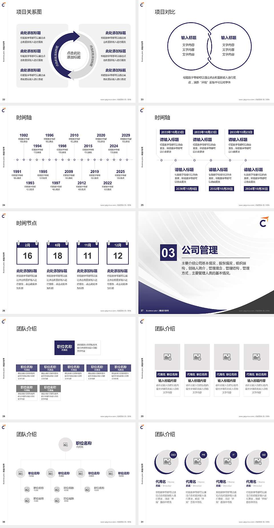 香港专业进修学校专用全国大学生互联网+创新创业大赛计划书/路演/网评PPT模板4:3格式幻灯片预览图4