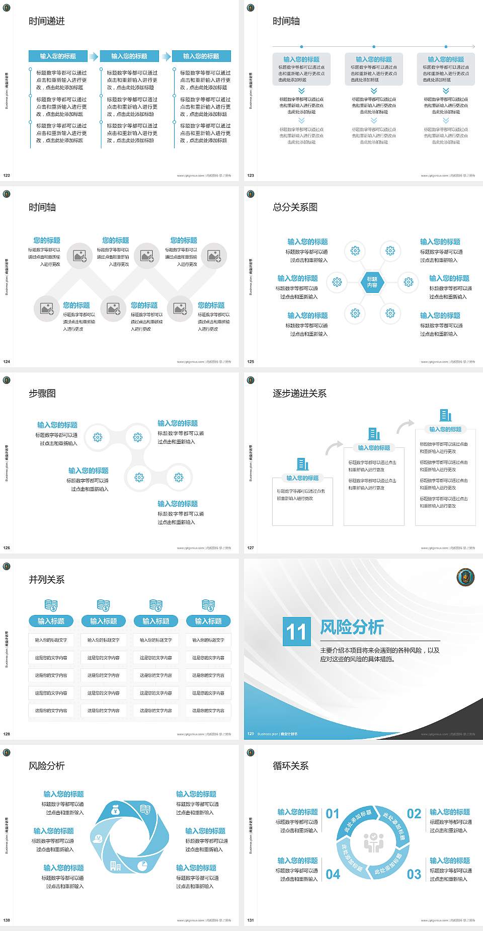 中国刑事警察学院专用全国大学生互联网+创新创业大赛计划书/路演/网评PPT模板4:3格式幻灯片预览图14