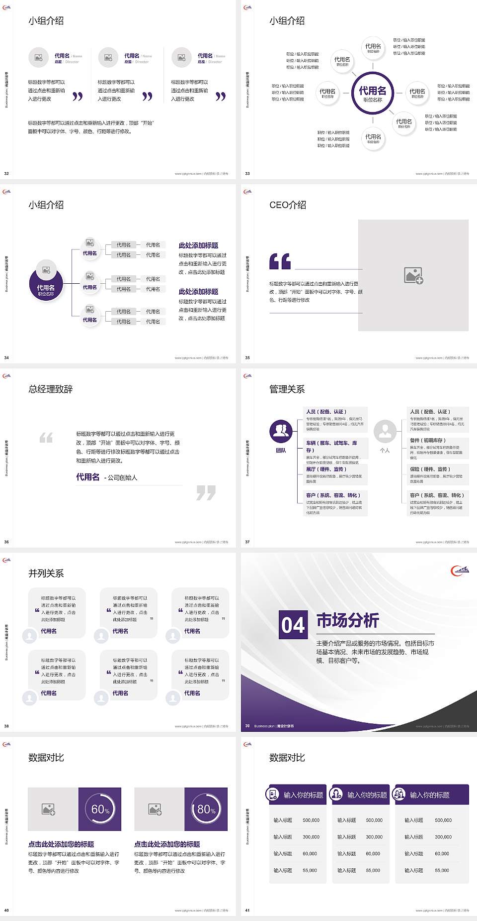 哈尔滨铁道职业技术学院专用全国大学生互联网+创新创业大赛计划书/路演/网评PPT模板4:3格式幻灯片预览图5