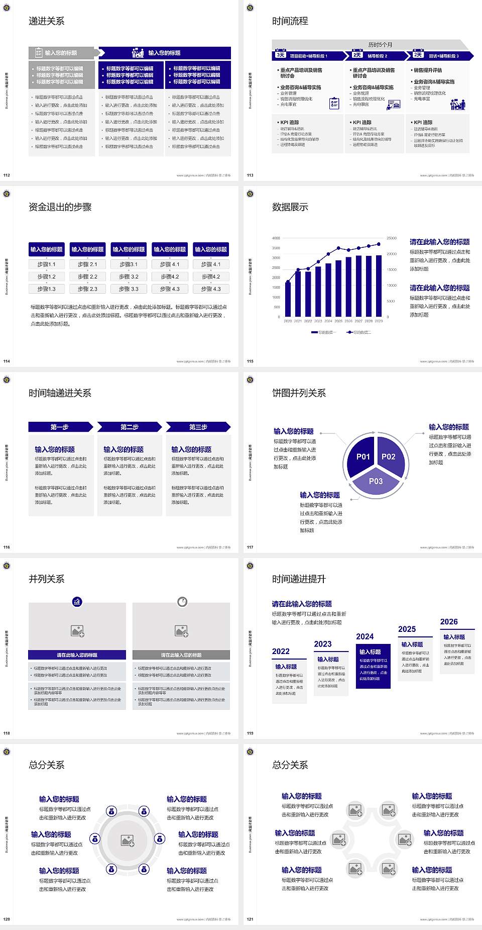 香港科技专上书院专用全国大学生互联网+创新创业大赛计划书/路演/网评PPT模板4:3格式幻灯片预览图13