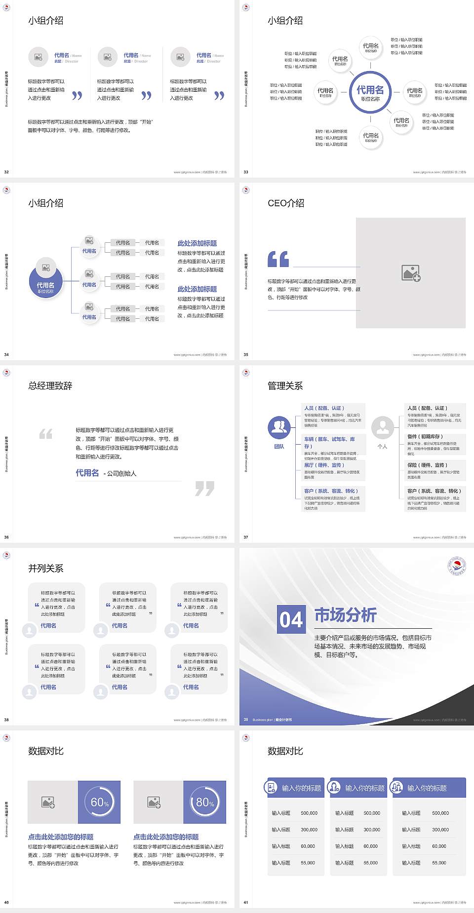 齐齐哈尔工程学院专用全国大学生互联网+创新创业大赛计划书/路演/网评PPT模板4:3格式幻灯片预览图5