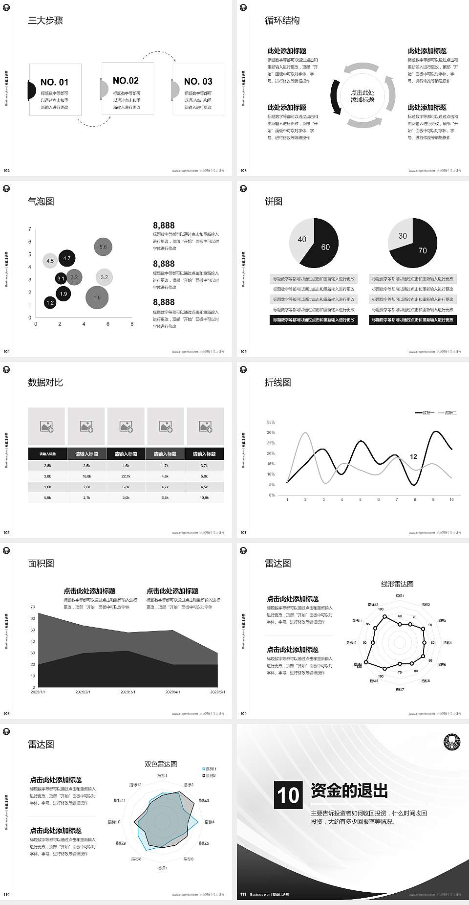 铁岭师范高等专科学校专用全国大学生互联网+创新创业大赛计划书/路演/网评PPT模板4:3格式幻灯片预览图12