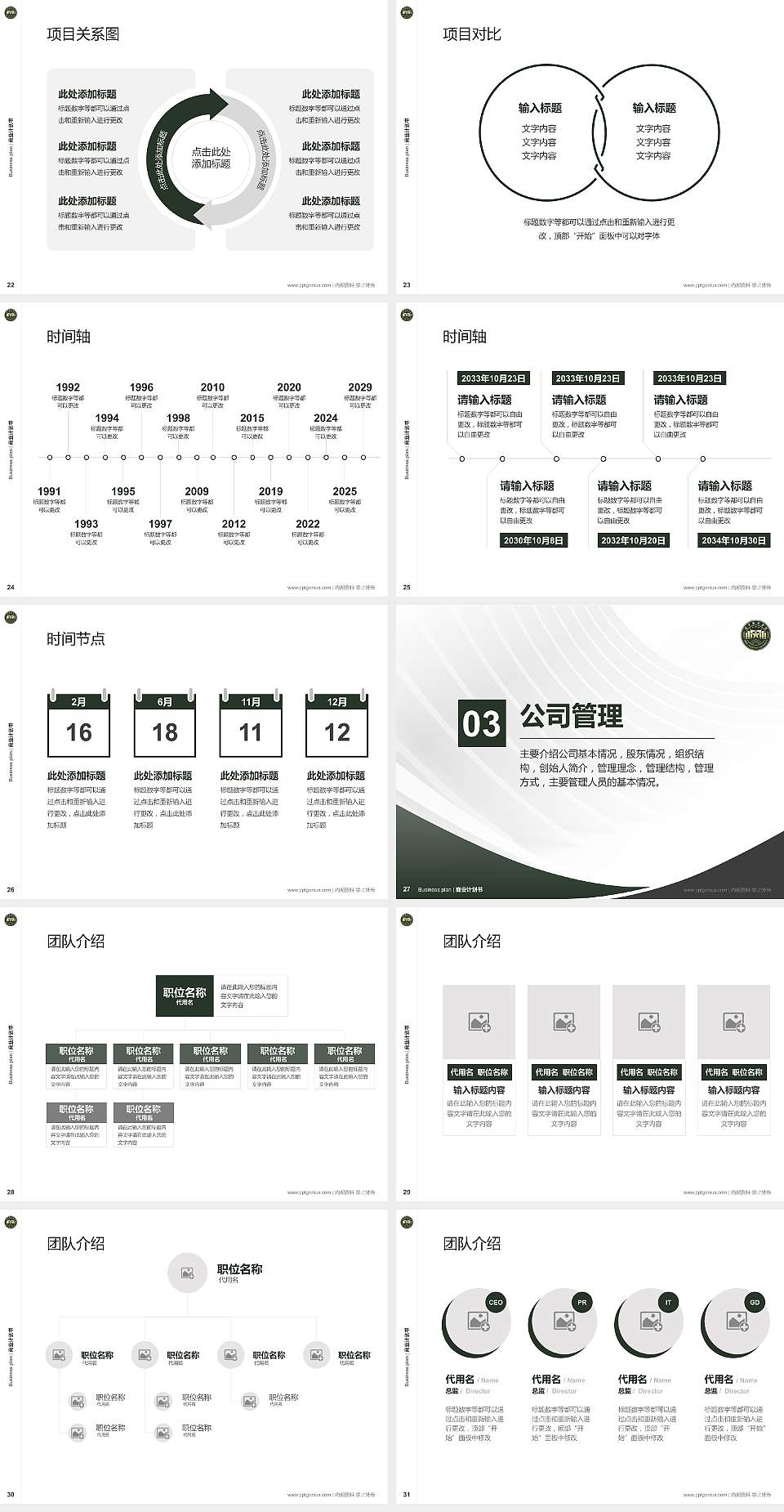 陆军勤务学院专用全国大学生互联网+创新创业大赛计划书/路演/网评PPT模板4:3格式幻灯片预览图4