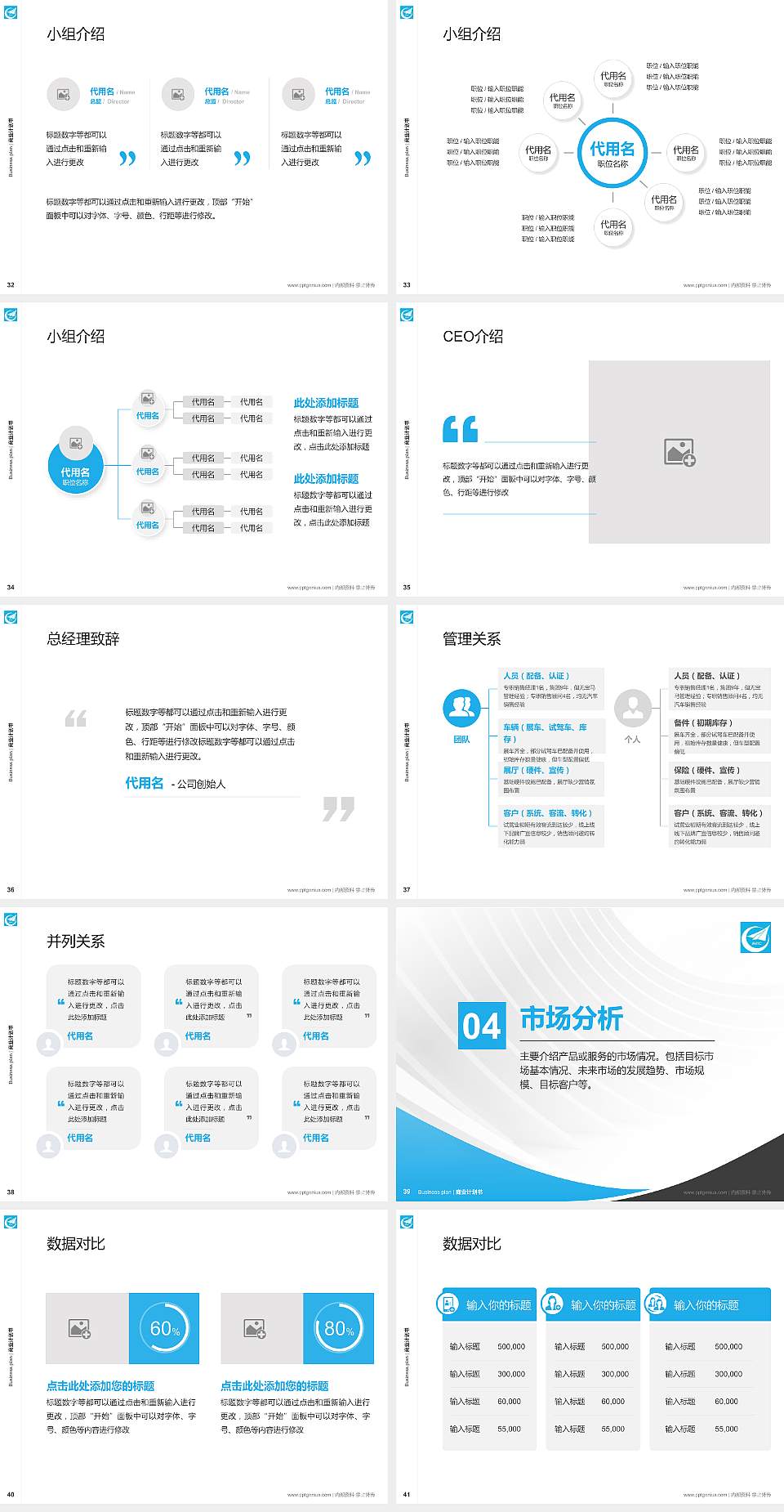 西安飞机工业公司职工工学院专用全国大学生互联网+创新创业大赛计划书/路演/网评PPT模板4:3格式幻灯片预览图5