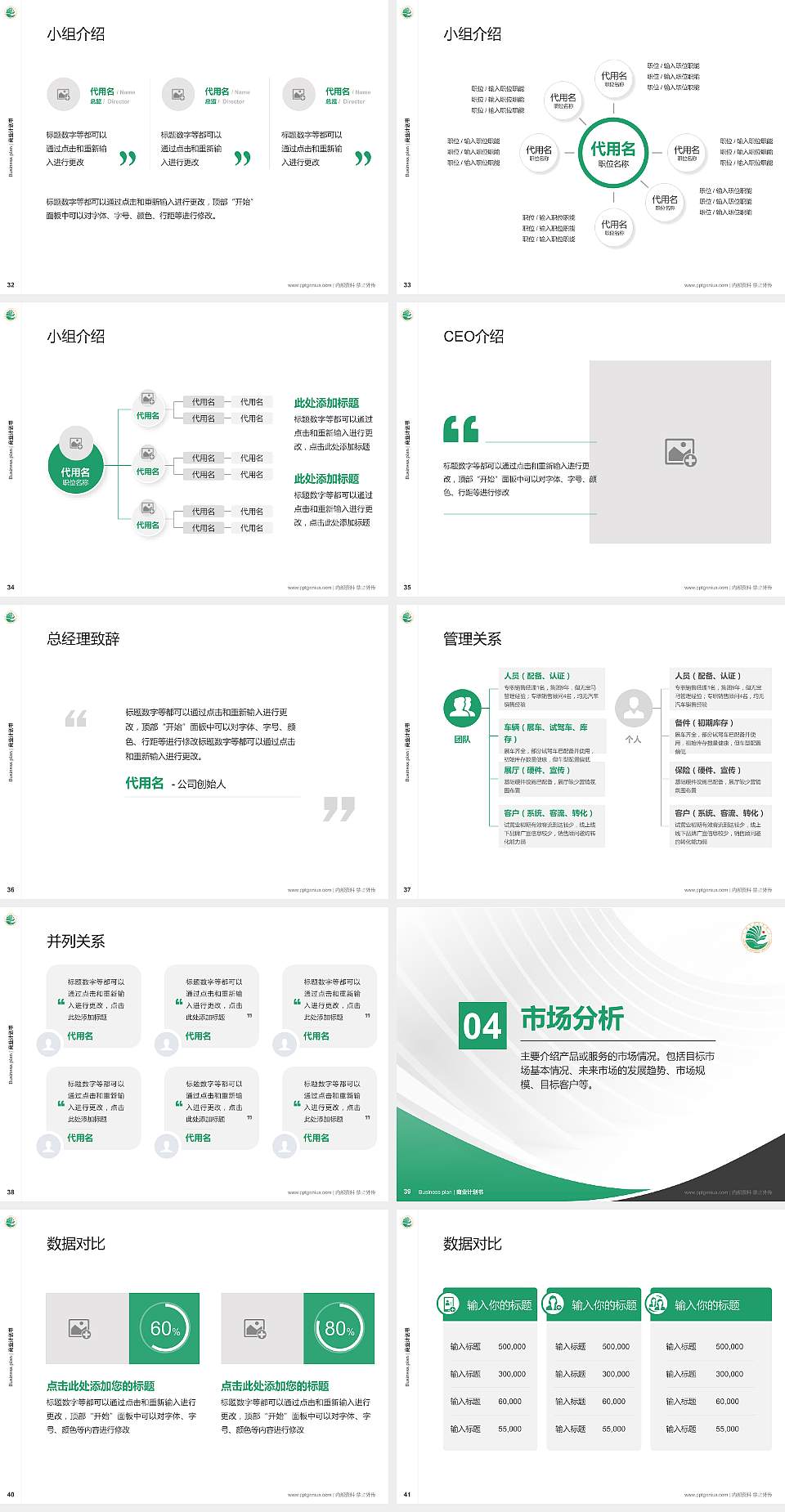 大庆师范学院专用全国大学生互联网+创新创业大赛计划书/路演/网评PPT模板4:3格式幻灯片预览图5