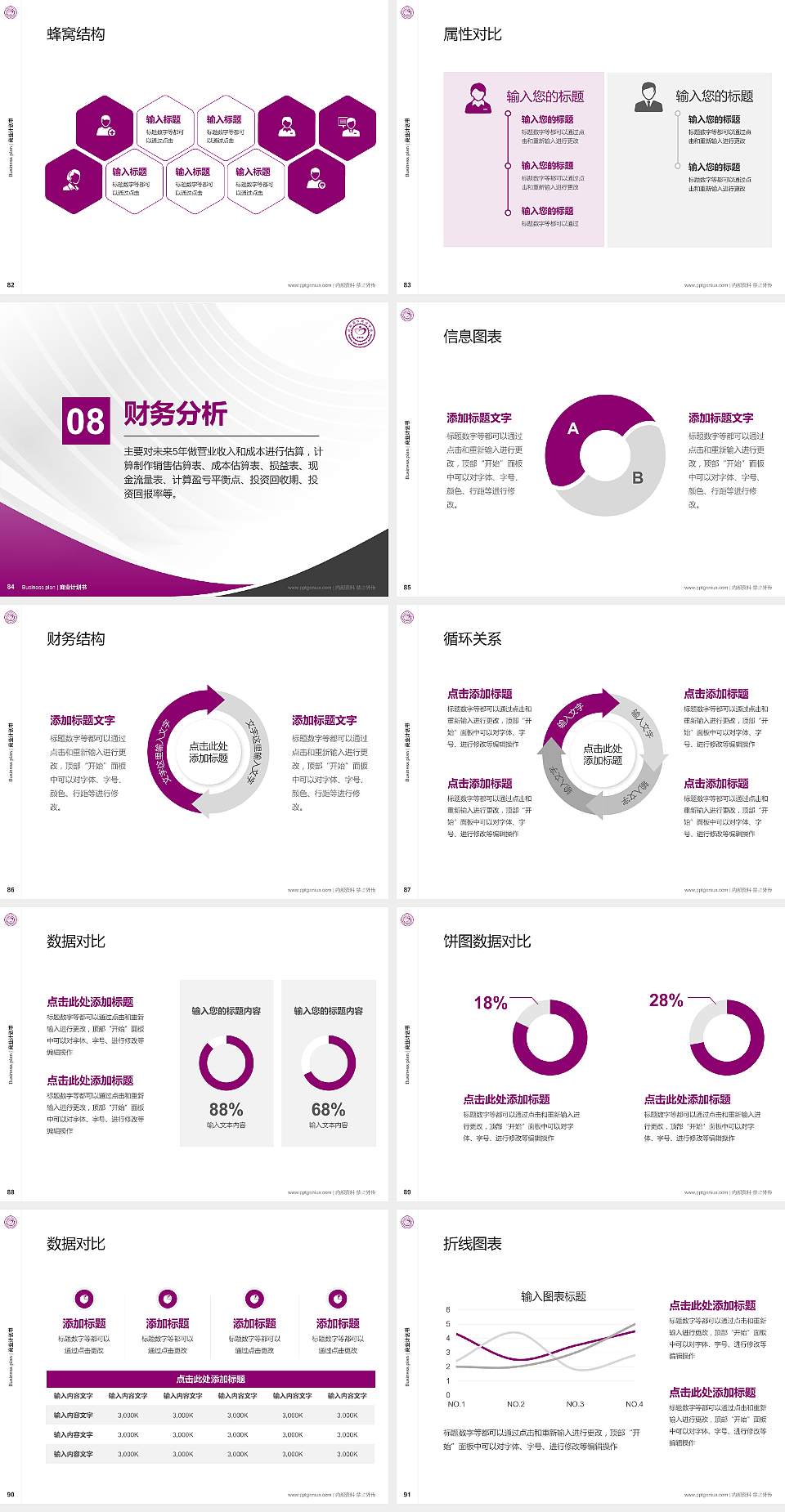 沈阳城市建设学院专用全国大学生互联网+创新创业大赛计划书/路演/网评PPT模板4:3格式幻灯片预览图10