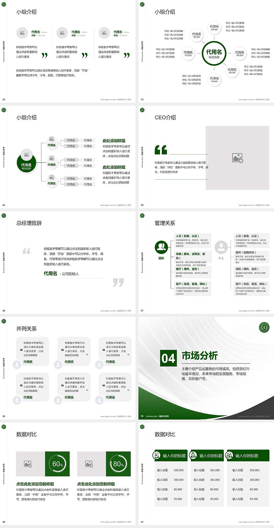 火箭军工程大学专用全国大学生互联网+创新创业大赛计划书/路演/网评PPT模板4:3格式幻灯片预览图5