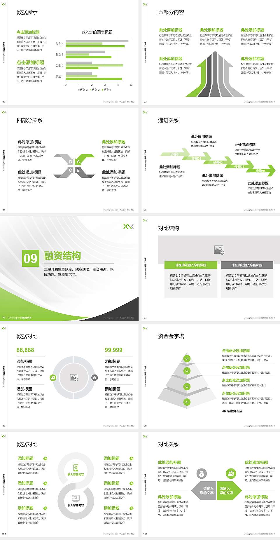 西安汽车科技职业学院专用全国大学生互联网+创新创业大赛计划书/路演/网评PPT模板4:3格式幻灯片预览图11