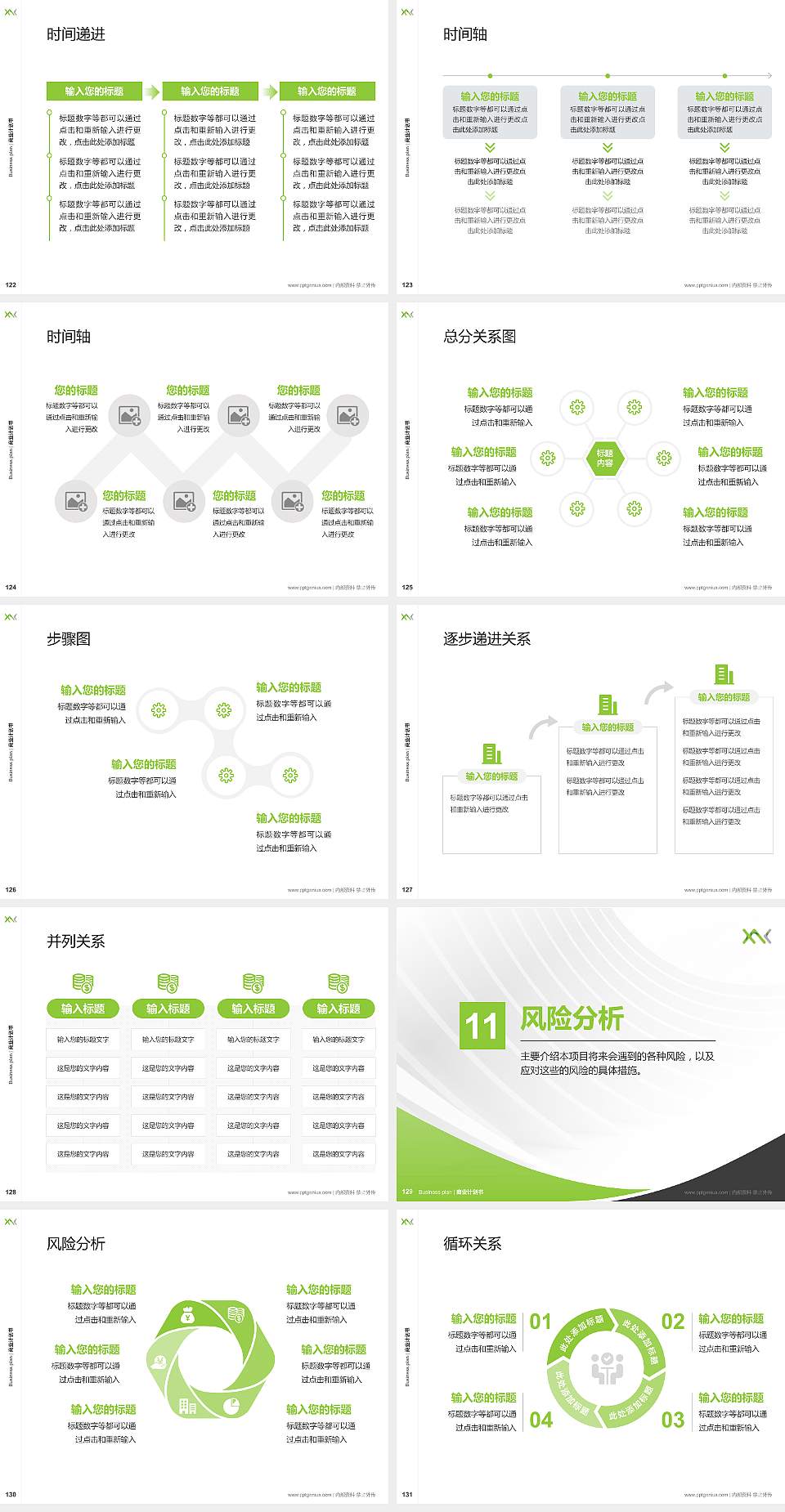 西安汽车科技职业学院专用全国大学生互联网+创新创业大赛计划书/路演/网评PPT模板4:3格式幻灯片预览图14