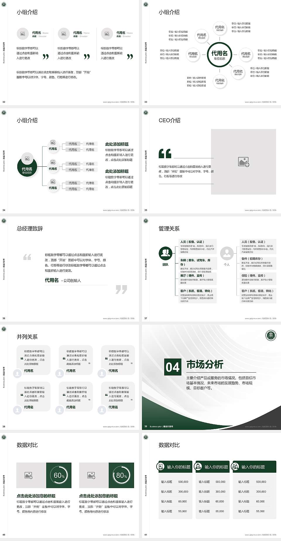 哈尔滨城市职业学院专用全国大学生互联网+创新创业大赛计划书/路演/网评PPT模板4:3格式幻灯片预览图5