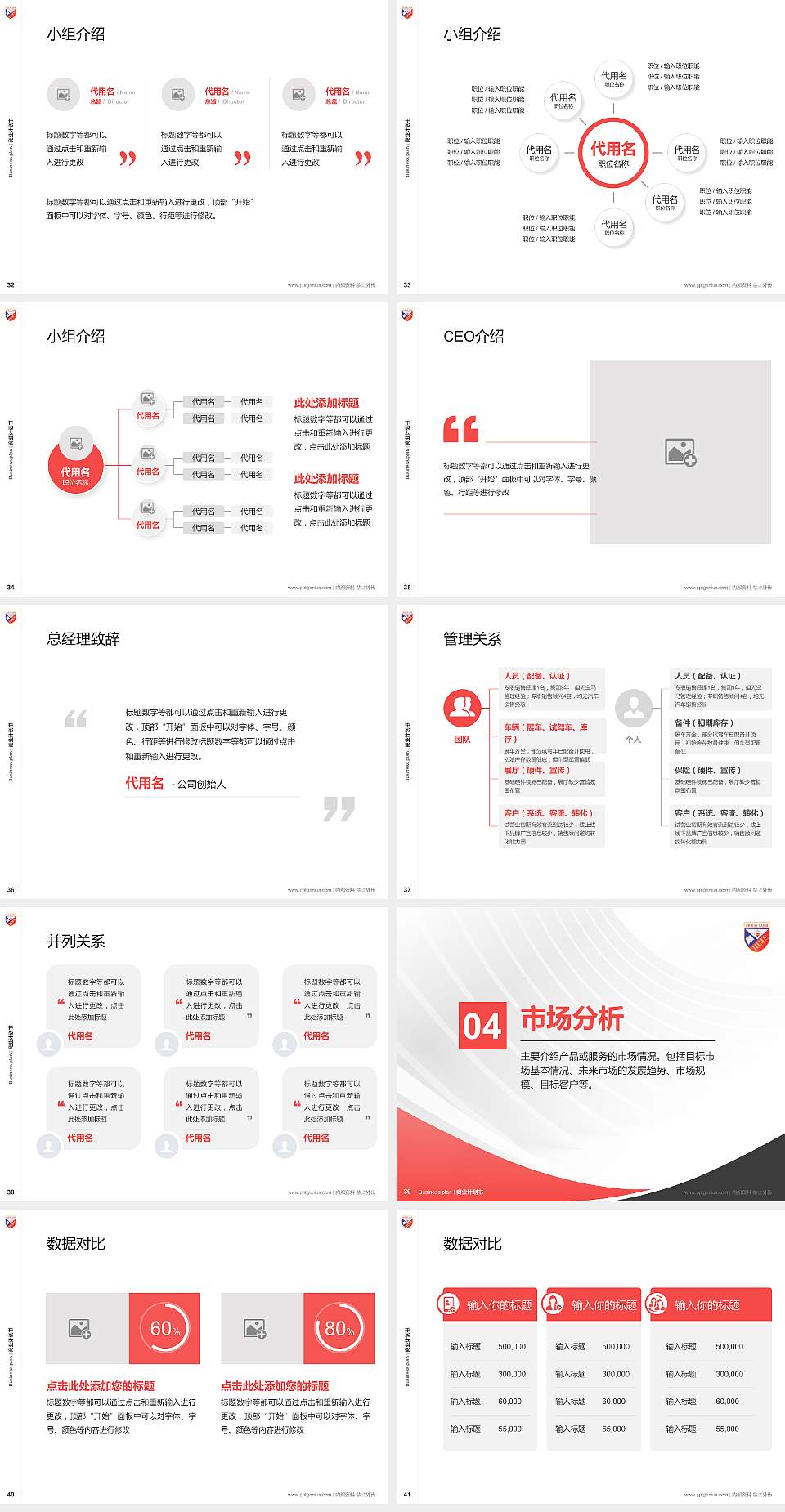 圣母无玷圣心书院专用全国大学生互联网+创新创业大赛计划书/路演/网评PPT模板4:3格式幻灯片预览图5