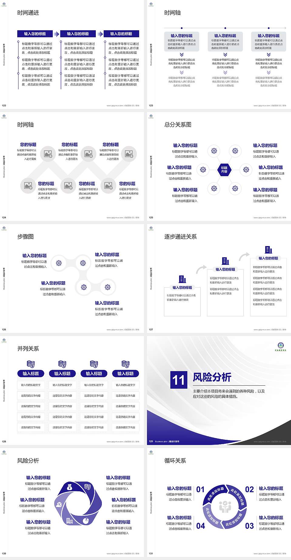 伊春职业学院专用全国大学生互联网+创新创业大赛计划书/路演/网评PPT模板4:3格式幻灯片预览图14
