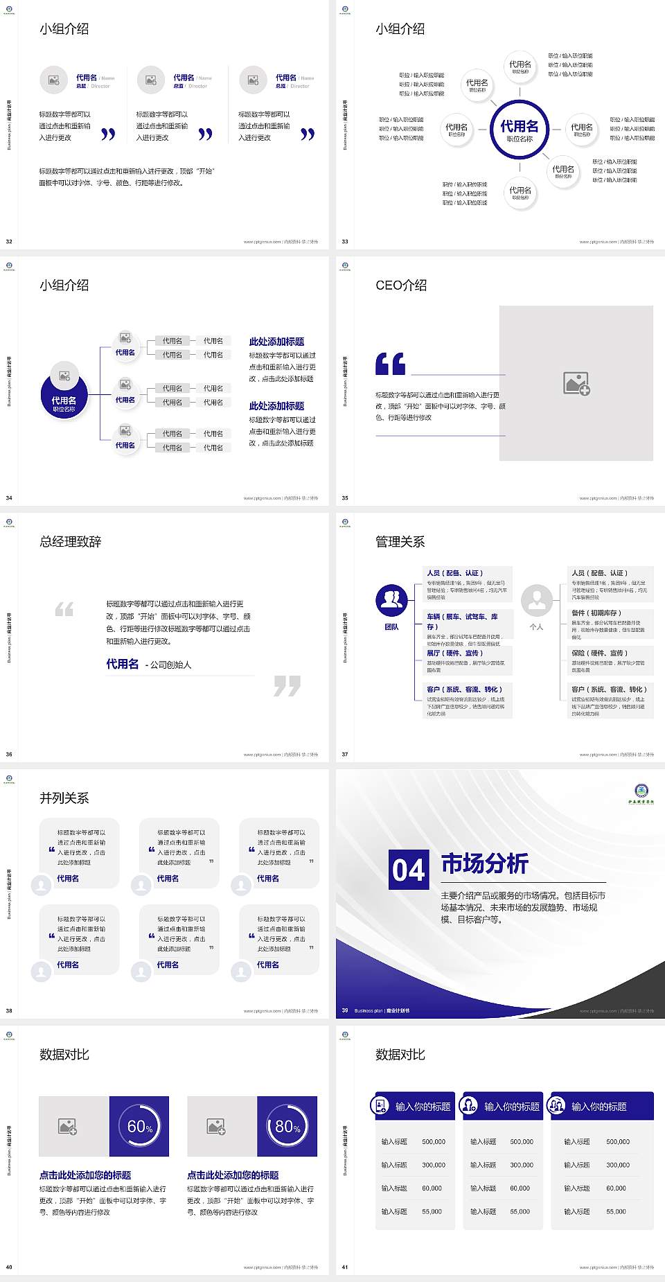 伊春职业学院专用全国大学生互联网+创新创业大赛计划书/路演/网评PPT模板4:3格式幻灯片预览图5