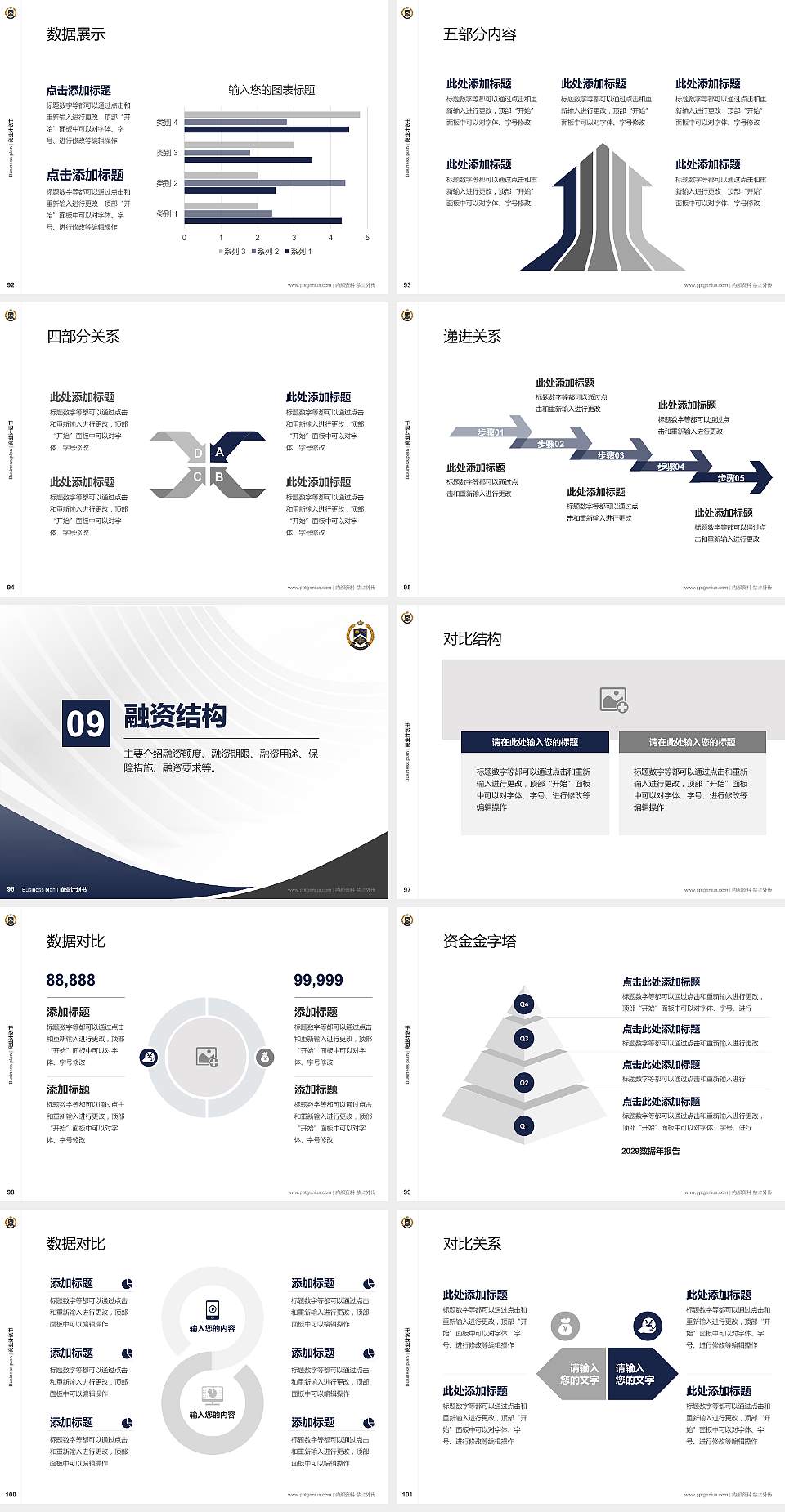 辽宁何氏医学院专用全国大学生互联网+创新创业大赛计划书/路演/网评PPT模板4:3格式幻灯片预览图11