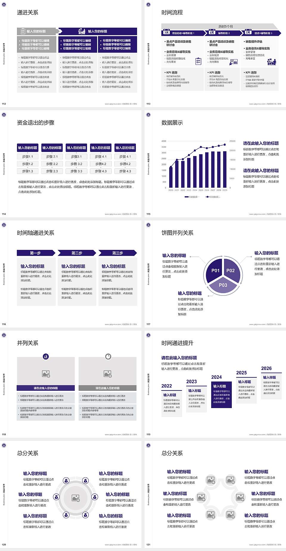 重庆工商大学专用全国大学生互联网+创新创业大赛计划书/路演/网评PPT模板4:3格式幻灯片预览图13