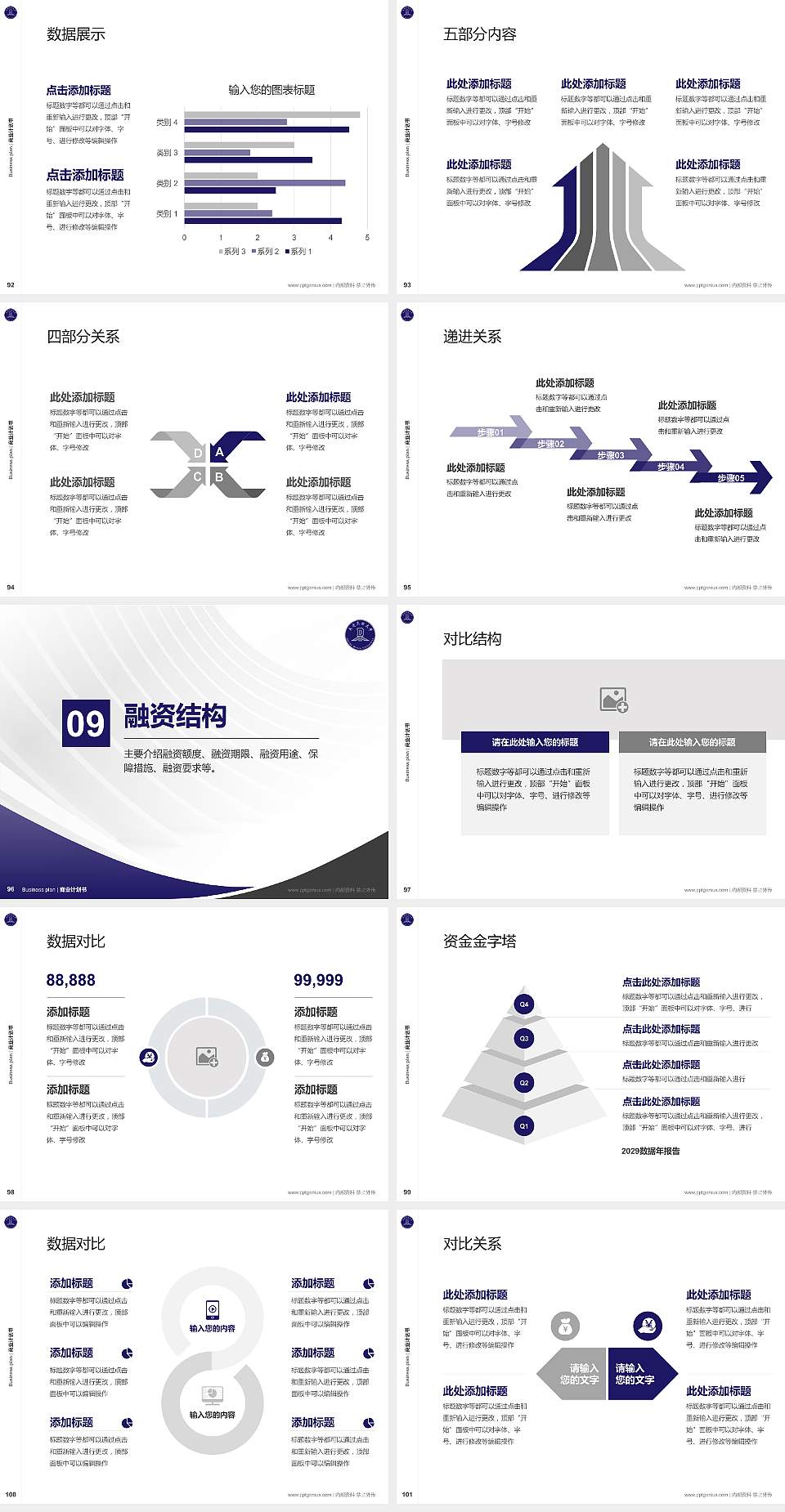 大连民族大学专用全国大学生互联网+创新创业大赛计划书/路演/网评PPT模板4:3格式幻灯片预览图11