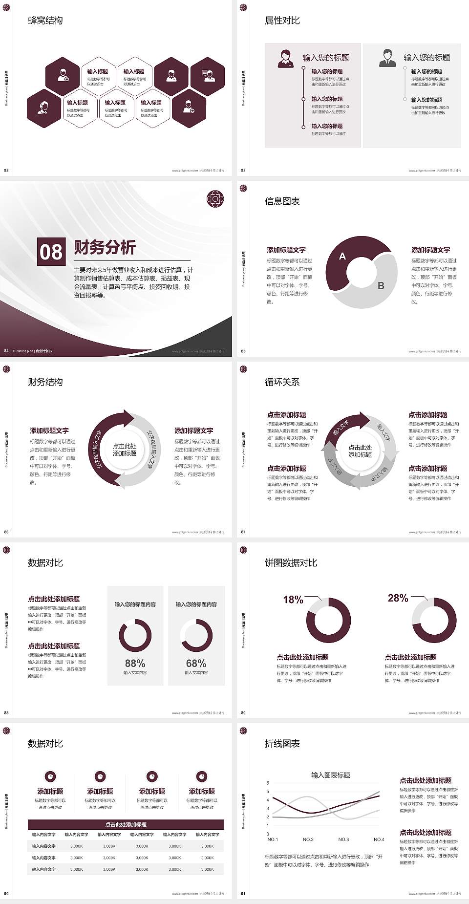 辽宁交通高等专科学校专用全国大学生互联网+创新创业大赛计划书/路演/网评PPT模板4:3格式幻灯片预览图10