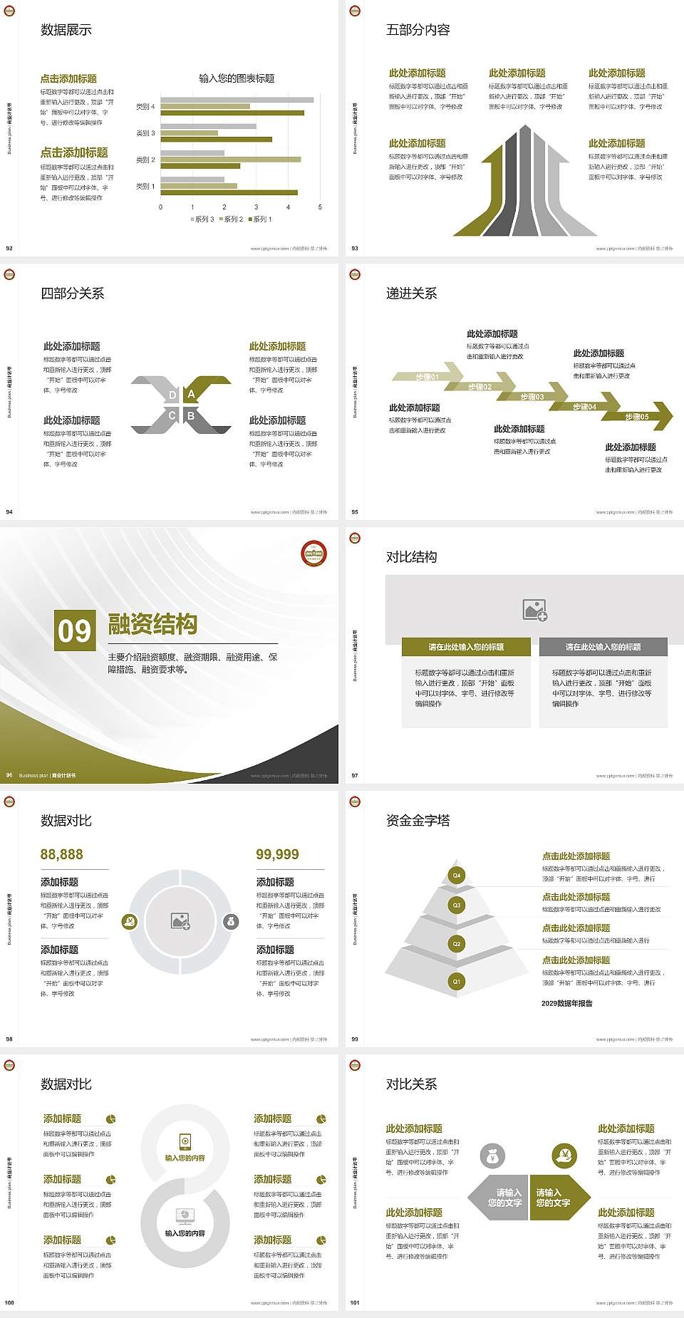 沈阳药科大学专用全国大学生互联网+创新创业大赛计划书/路演/网评PPT模板4:3格式幻灯片预览图11