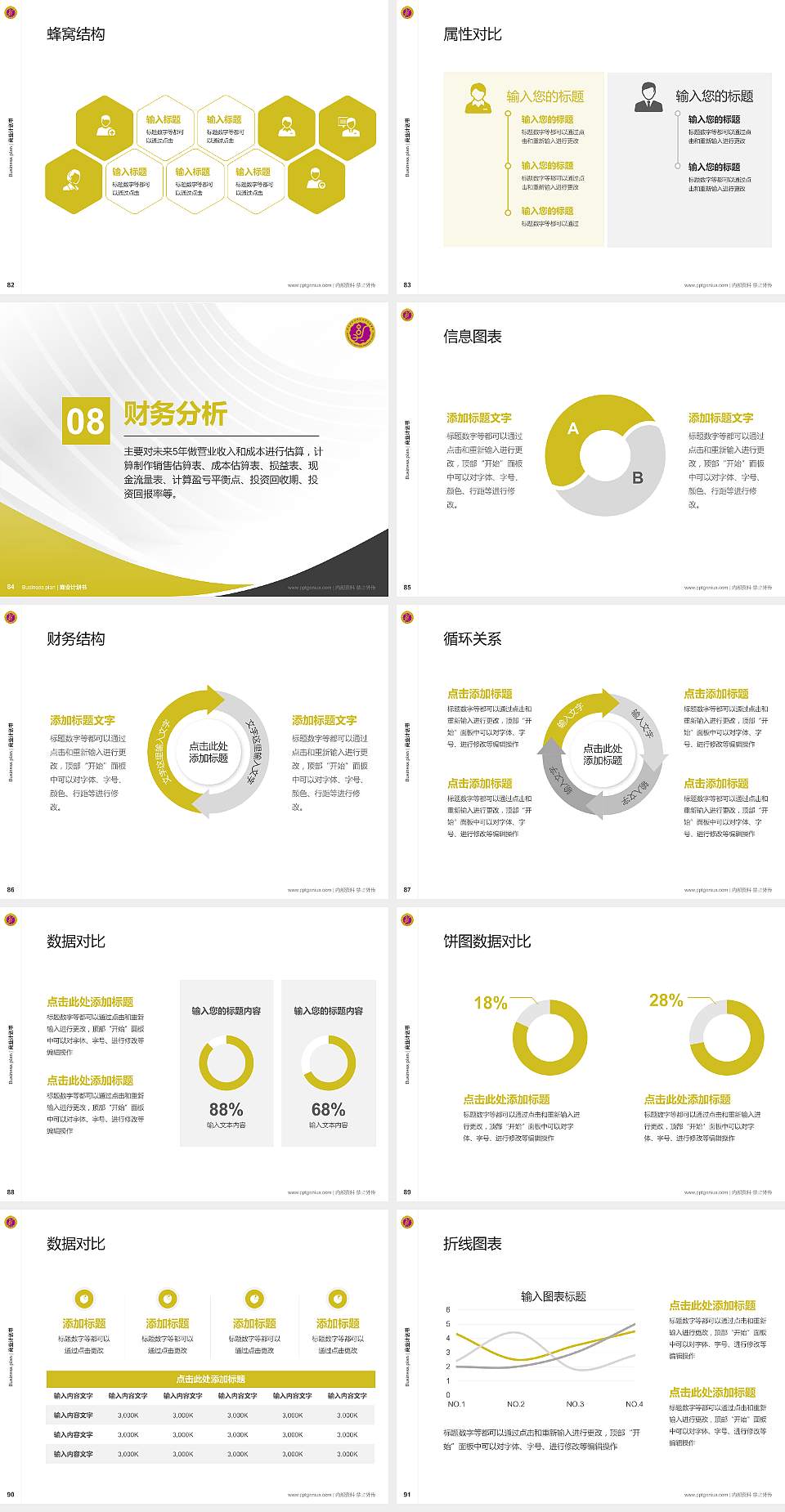 黑龙江幼儿师范高等专科学校专用全国大学生互联网+创新创业大赛计划书/路演/网评PPT模板4:3格式幻灯片预览图10