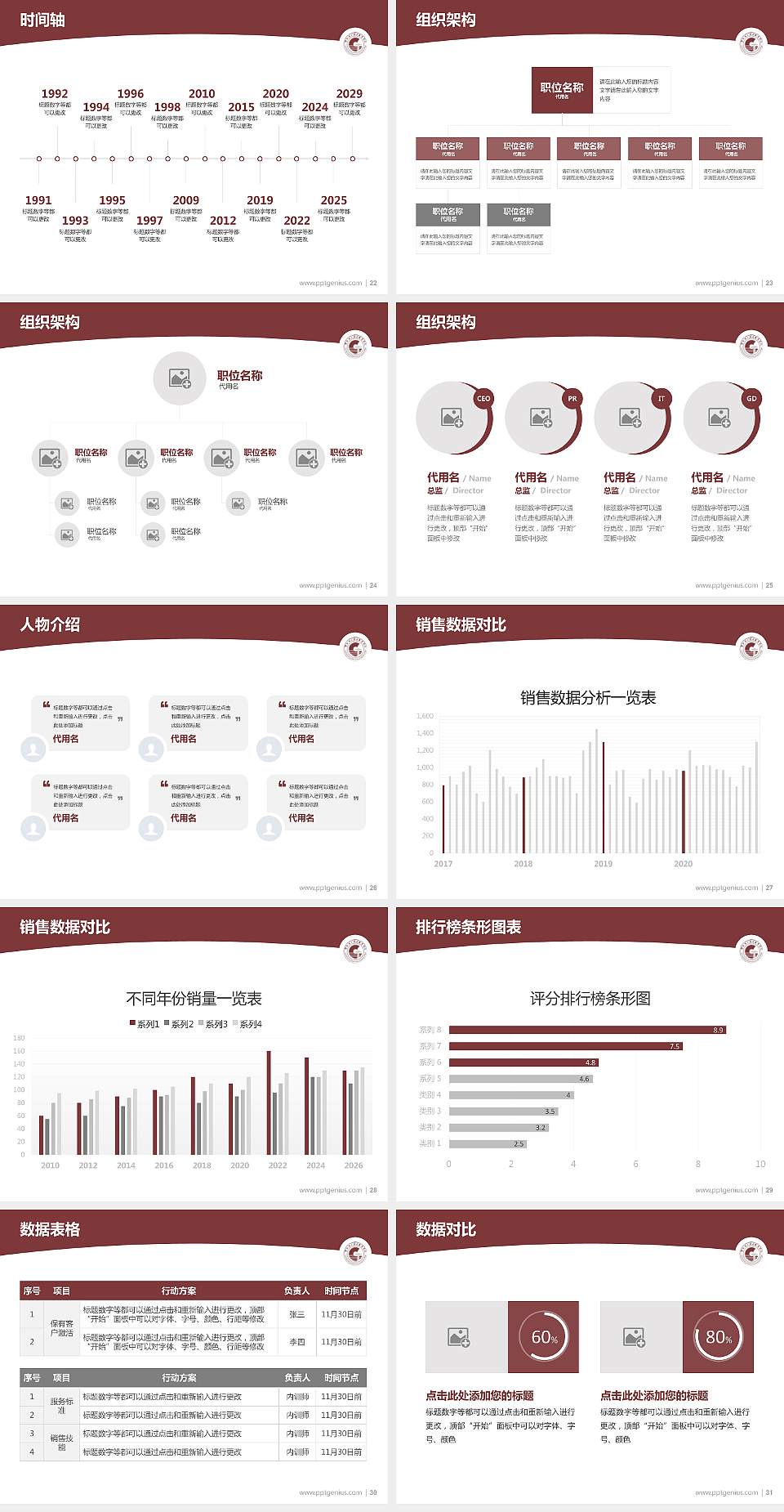 云南国土资源职业学院学术汇报/学术交流研讨会通用PPT模板下载4:3格式幻灯片预览图4