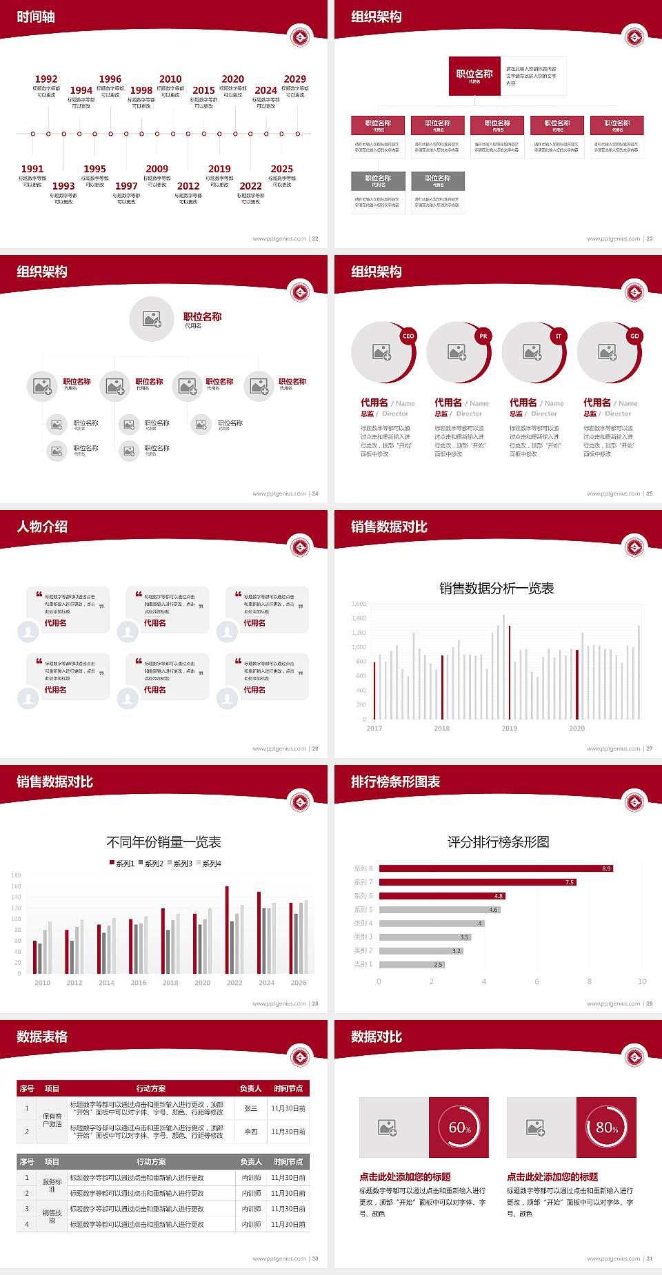 浙江金融职业学院学术汇报/学术交流研讨会通用PPT模板下载4:3格式幻灯片预览图4