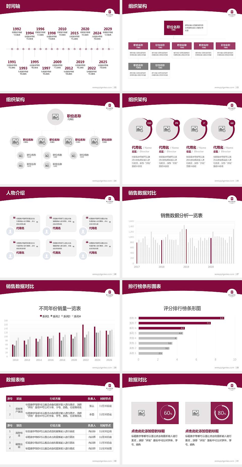 中央音乐学院学术汇报/学术交流研讨会通用PPT模板下载4:3格式幻灯片预览图4