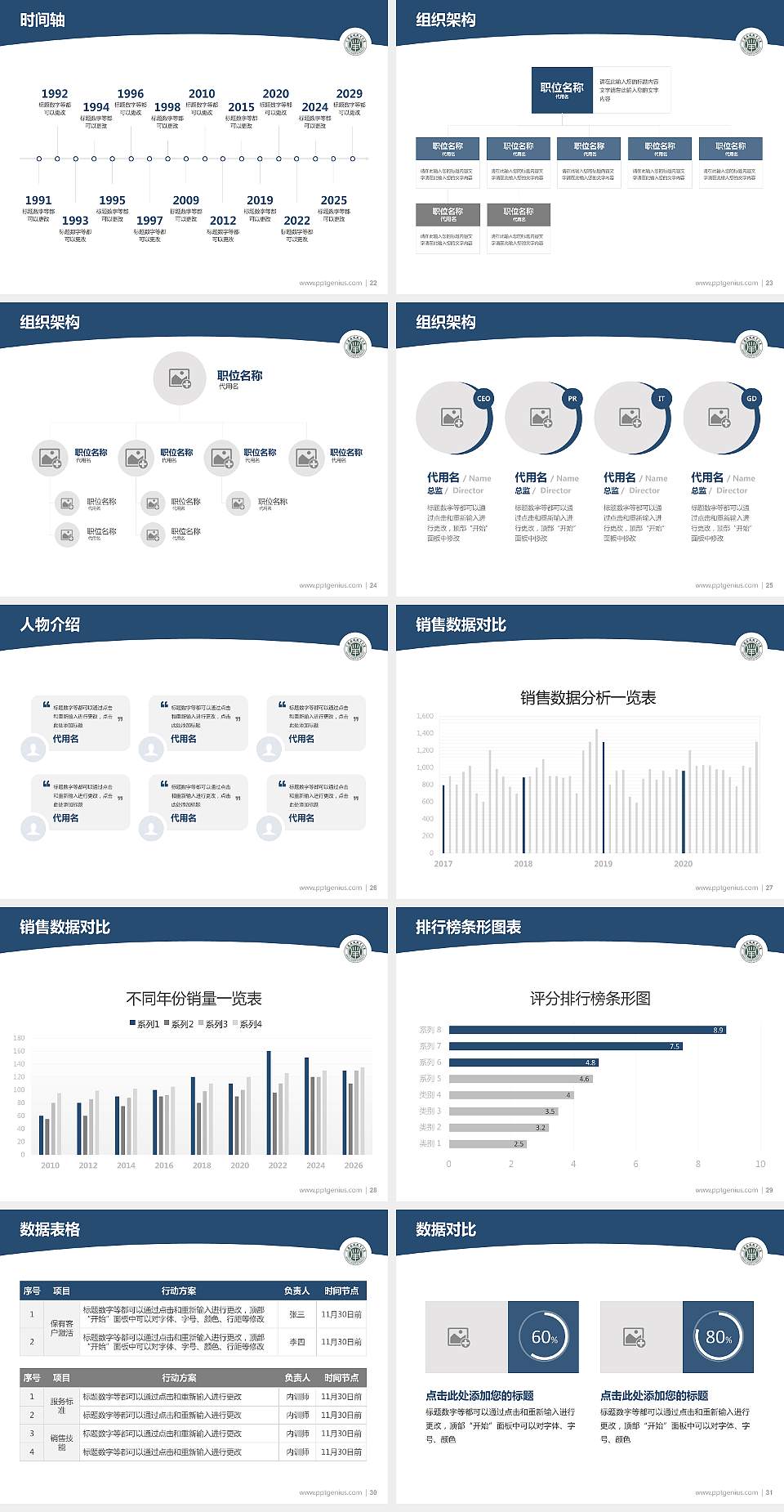 上海应用技术大学学术汇报/学术交流研讨会通用PPT模板下载4:3格式幻灯片预览图4