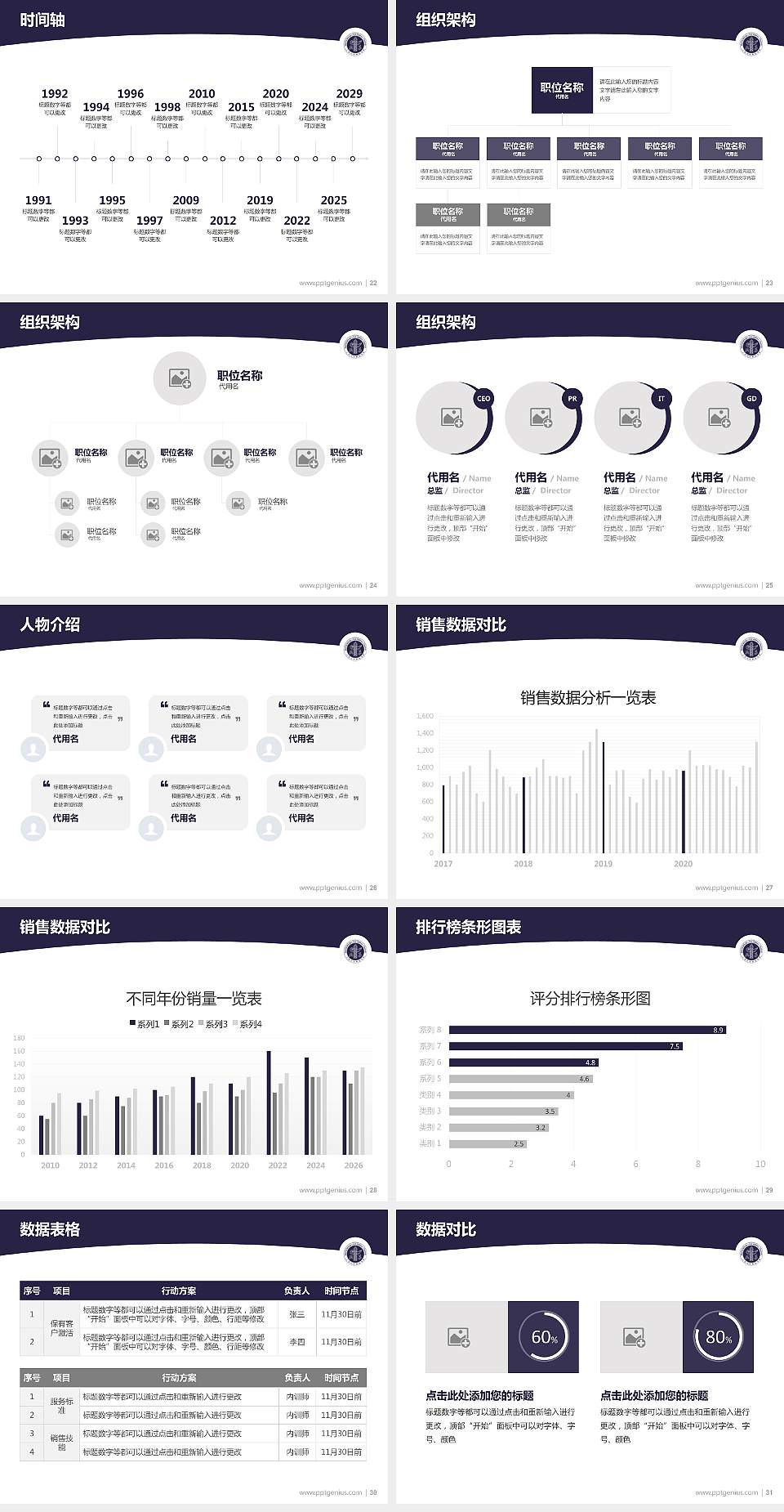 山西兴华职业学院学术汇报/学术交流研讨会通用PPT模板下载4:3格式幻灯片预览图4