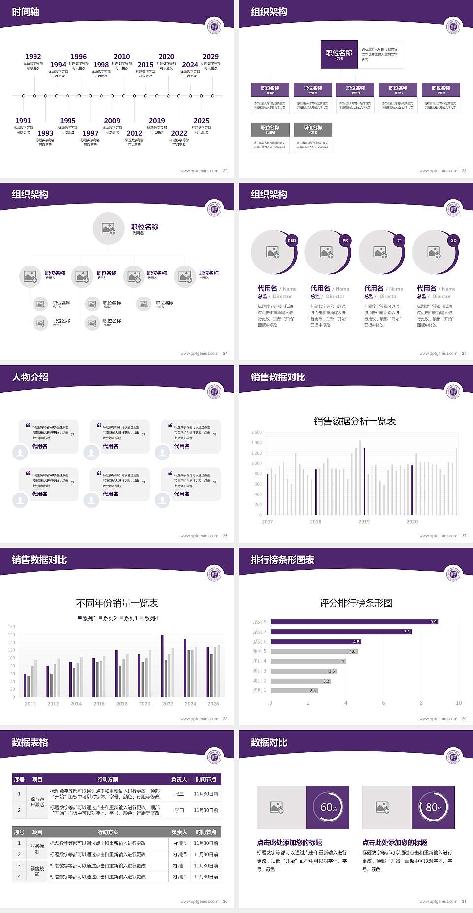 北京工商大学嘉华学院学术汇报/学术交流研讨会通用PPT模板下载4:3格式幻灯片预览图4